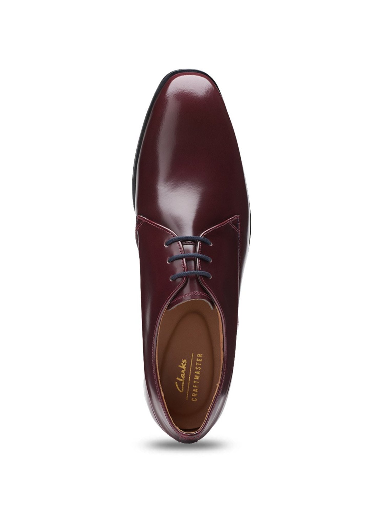 Clarks burgundy hot sale mens shoes