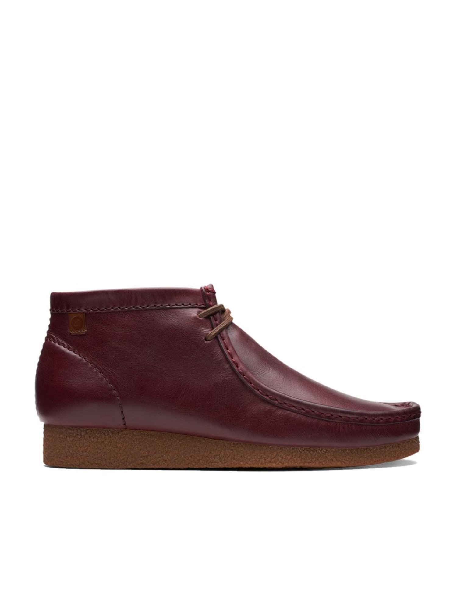 Burgundy store desert boots