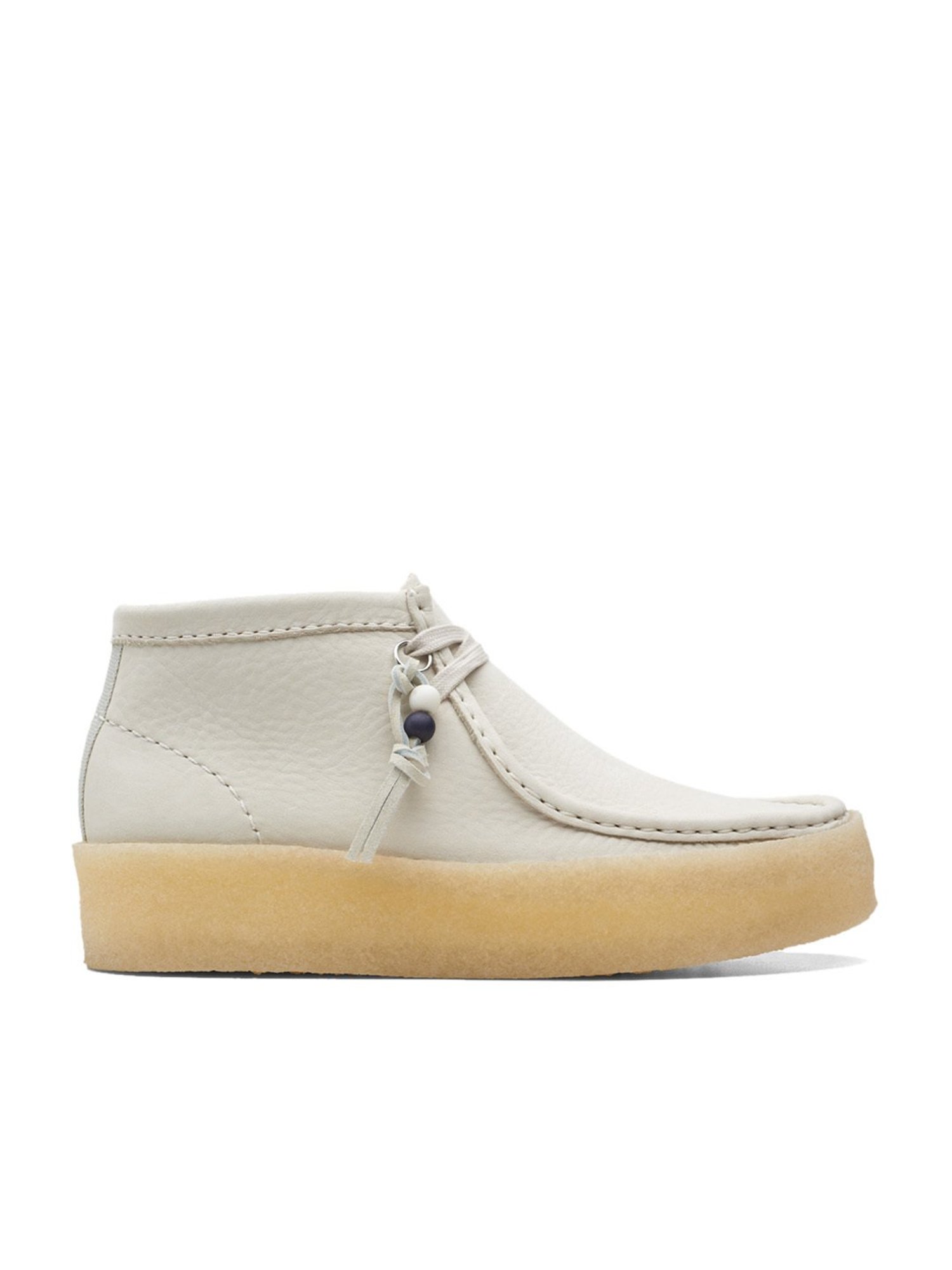 Clarks white clearance boots