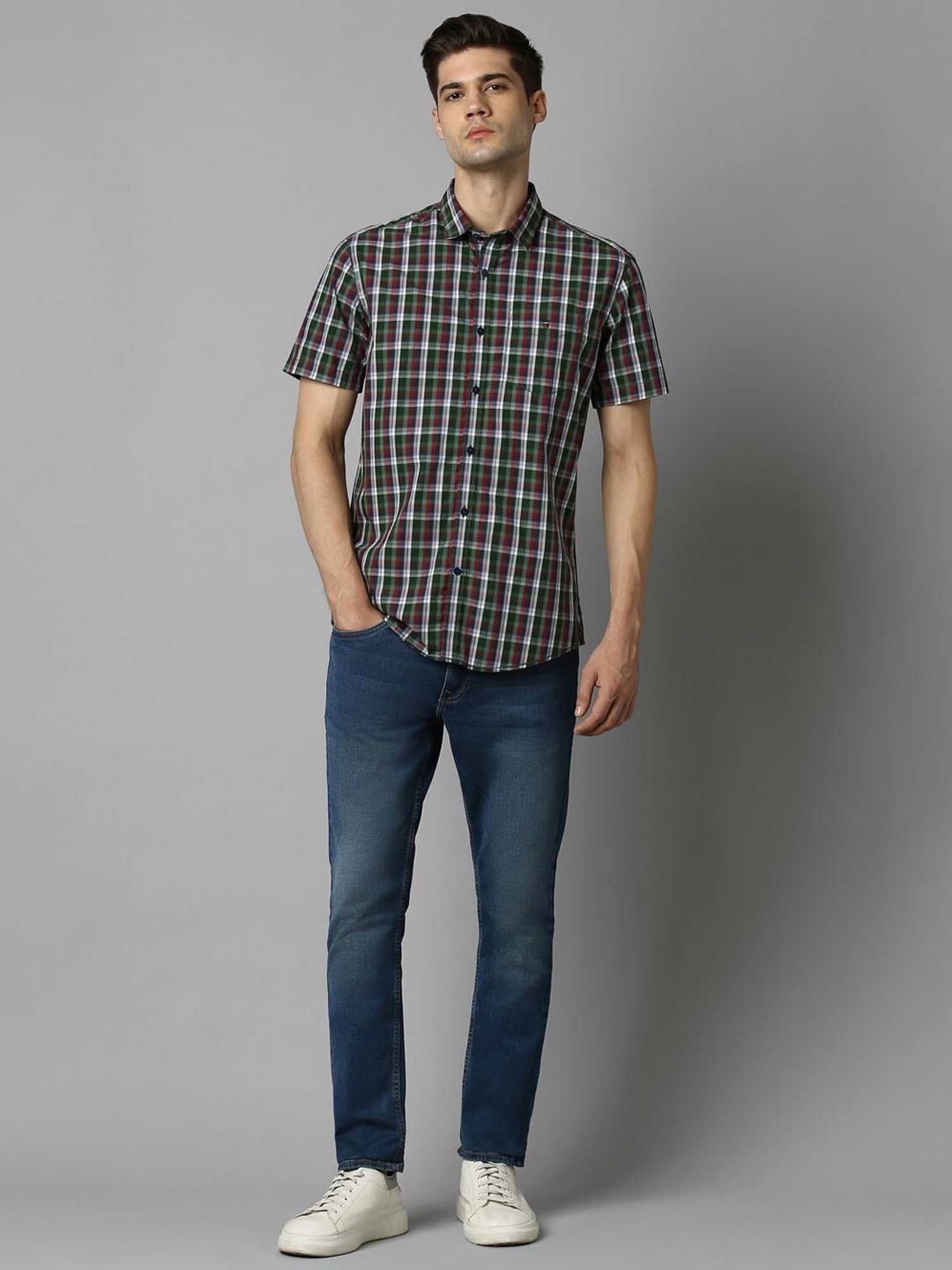 Louis Philippe Sport Checked Shirts - Buy Louis Philippe Sport