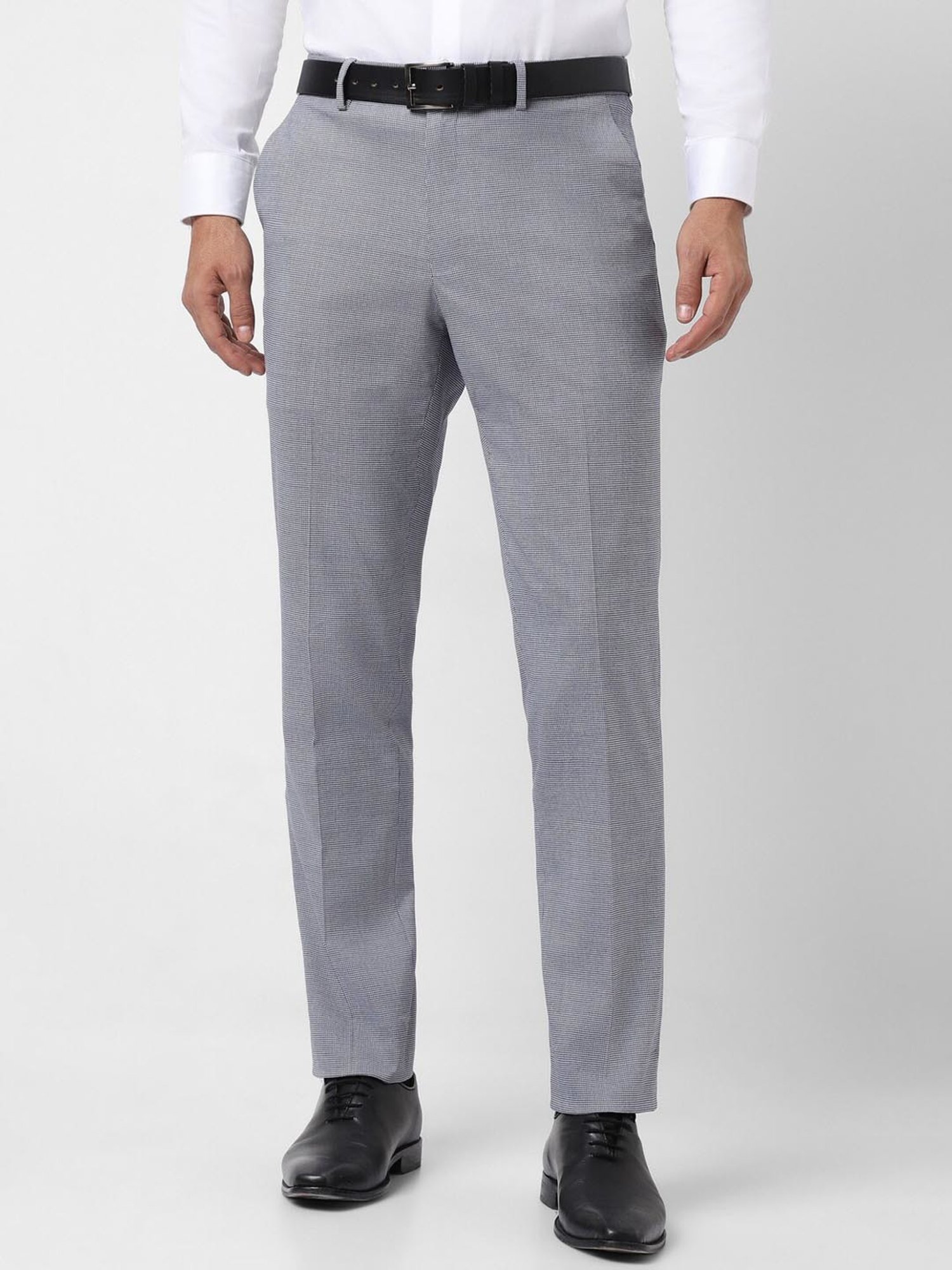 Regular Stretch Marle Tailored Pant - Light Grey | Suit Pants | Politix
