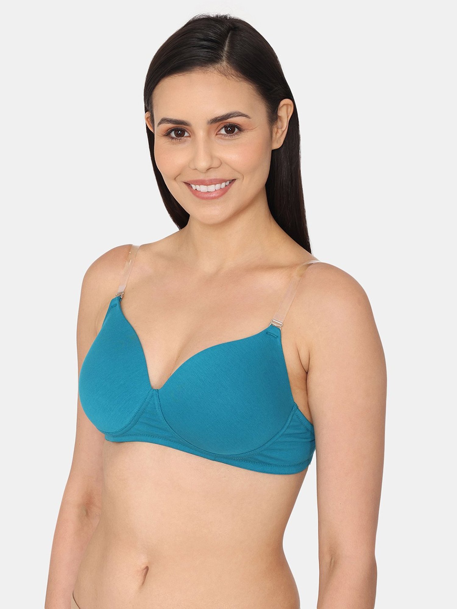 Buy Zivame Blue Wireless Minimizer Bra for Women's Online @ Tata CLiQ