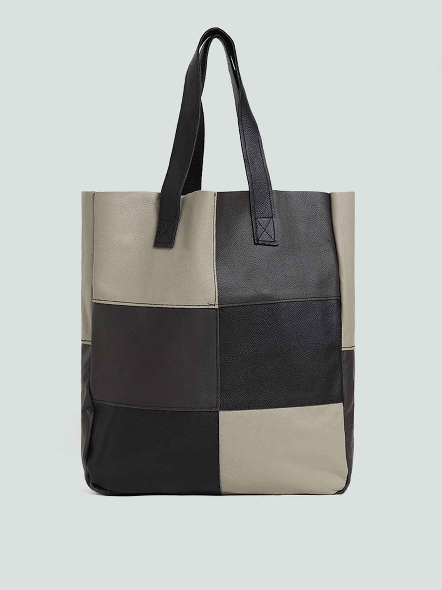 Urbancode Leather Slouchy Shoulder Bag In Black | ModeSens
