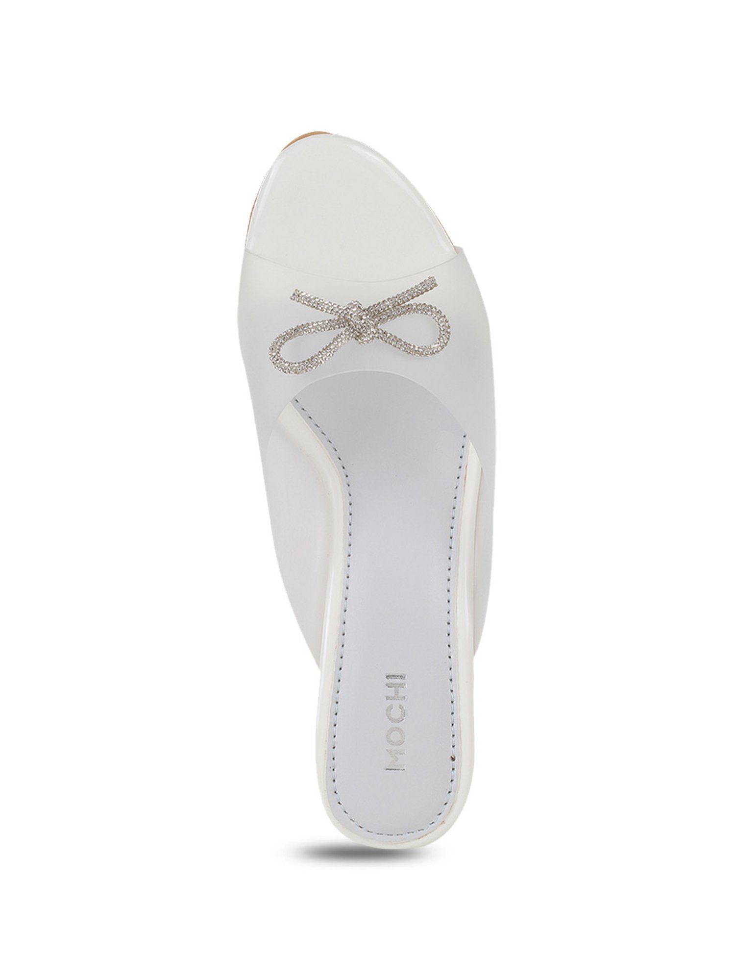 Buy Mochi Women White Party Sandals Online | SKU: 40-2442-16-36 – Mochi  Shoes