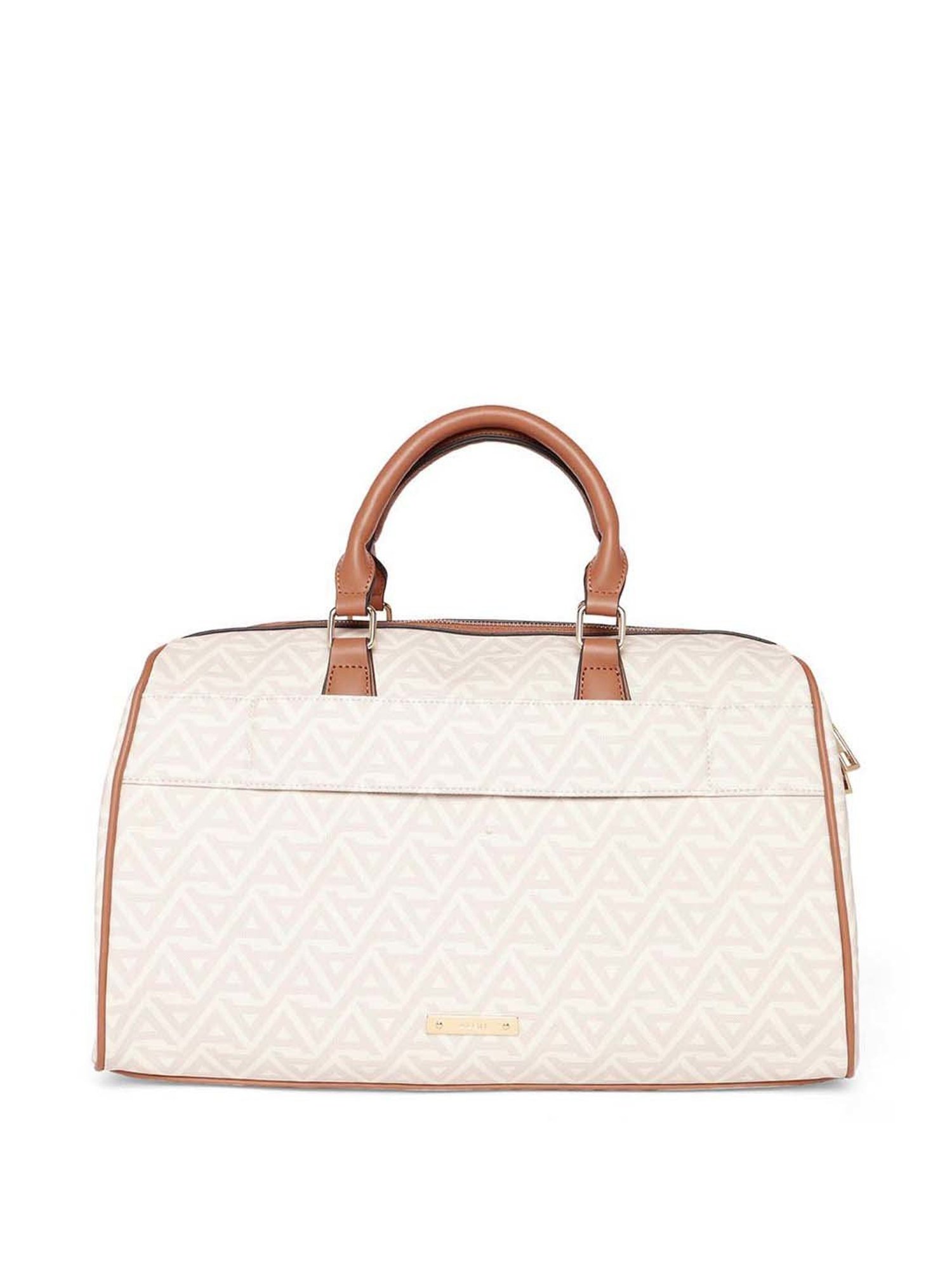 Buy Aldo AVRE280 Beige Medium Duffle Bag Online At Best Price