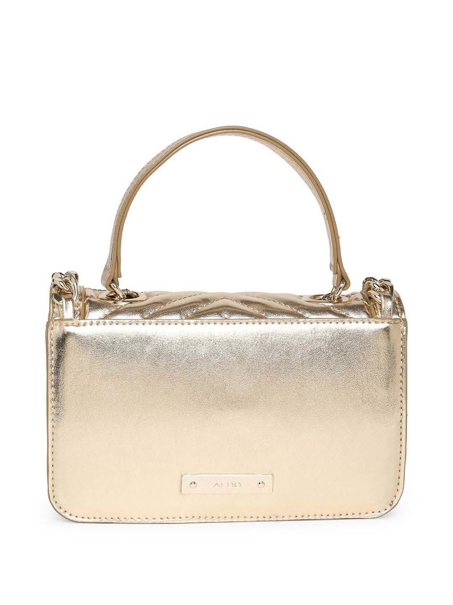 Small Top-Handle Bag Flap Box Purse Metal Handle Long Strap Crossbody Bag  Handbag | SHEIN USA