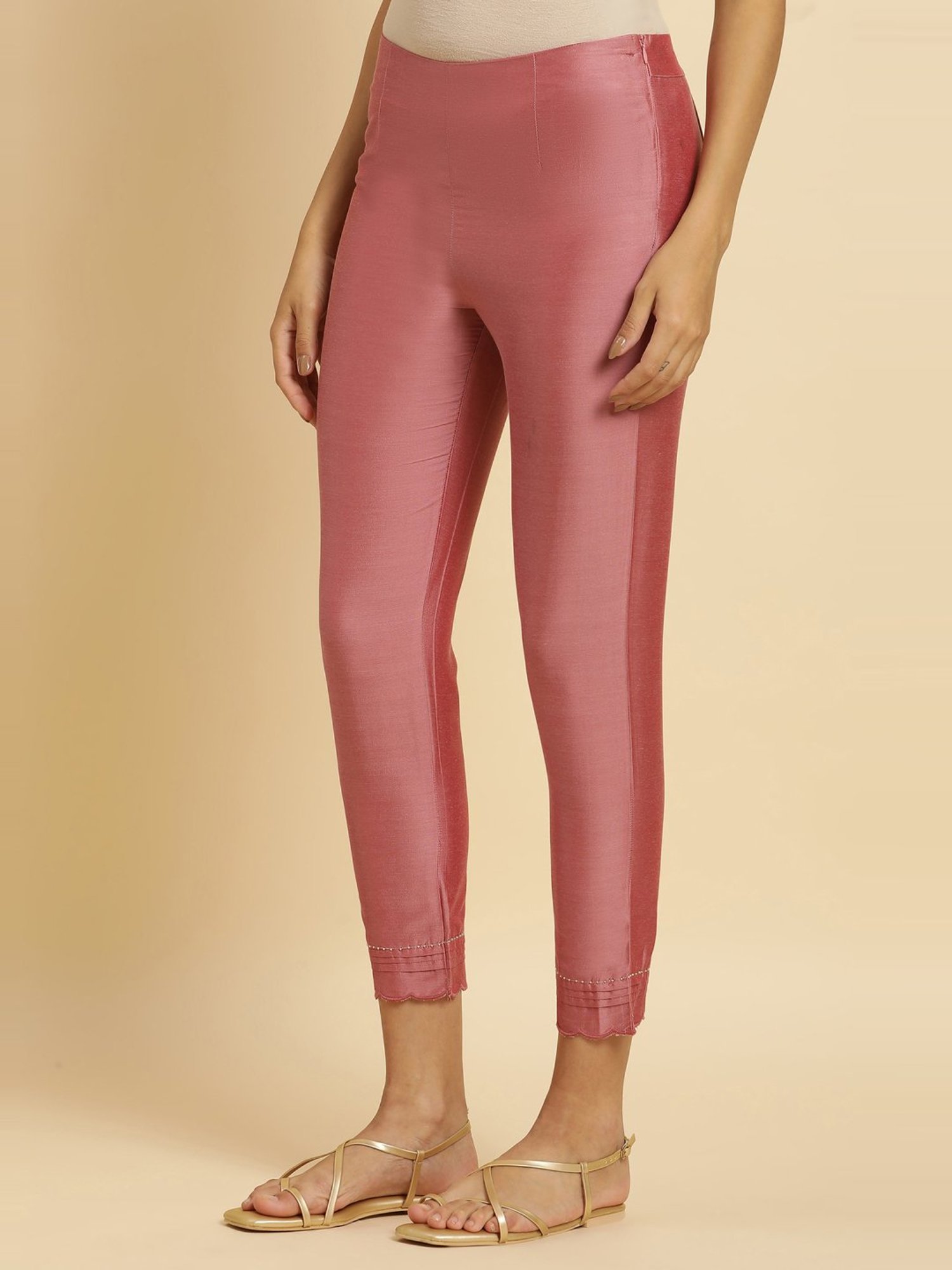 ASOS DESIGN Hourglass tux cigarette trouser in bright pink |  vivatumusica.com
