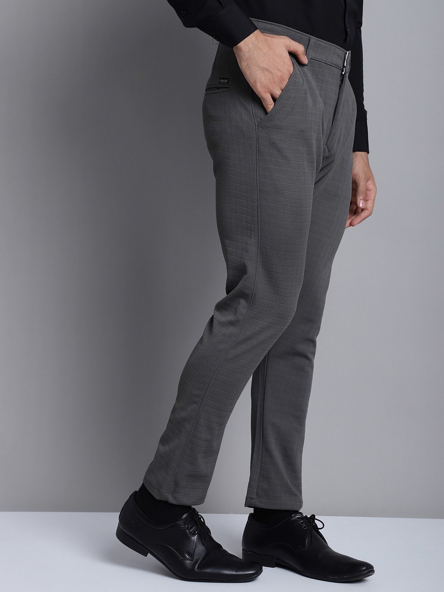 Tailored trousers - Grey - Women - Gina Tricot