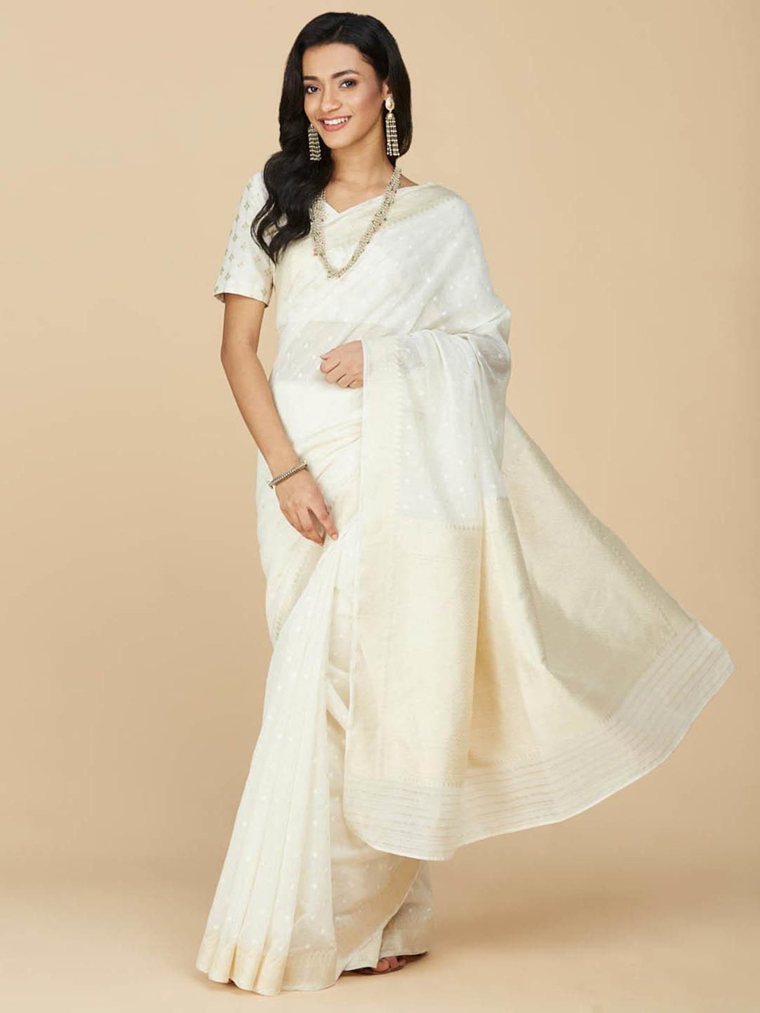 Buy Traditional & Authentic Cotton Silk Saree Online