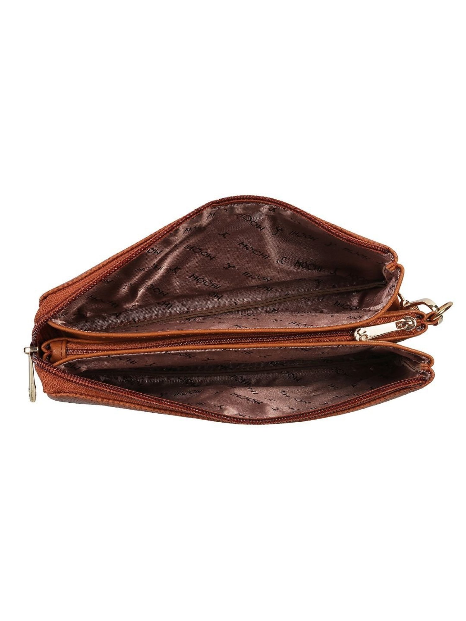 Mochi Wallets : Buy Mochi Floral Tan Wallet Online