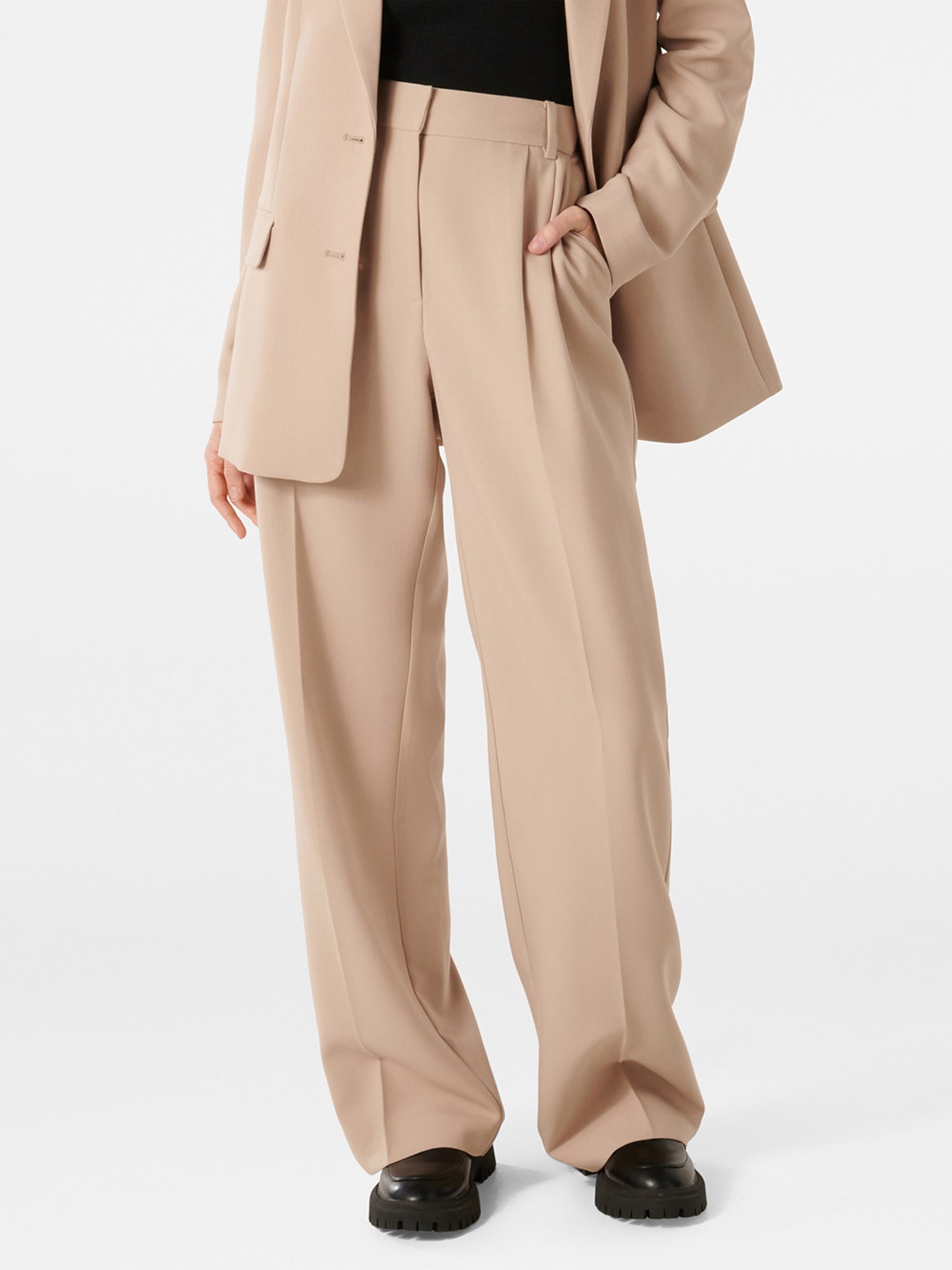 SPANX - Airessentials Wide Leg Pant- Lunar – Flutter