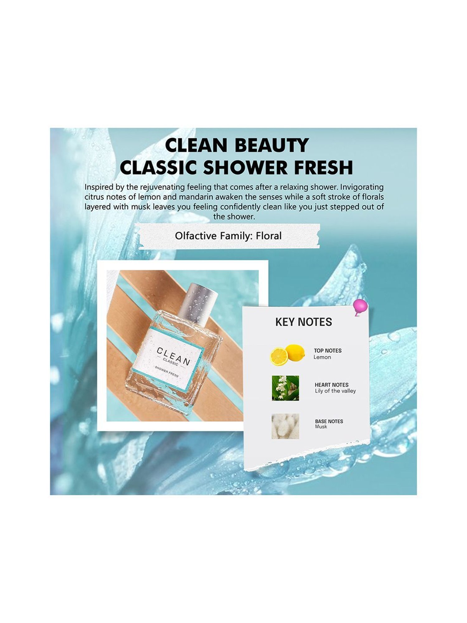 Clean Beauty Classic Shower Fresh Eau De Parfum (2022 IL) - 30 ml