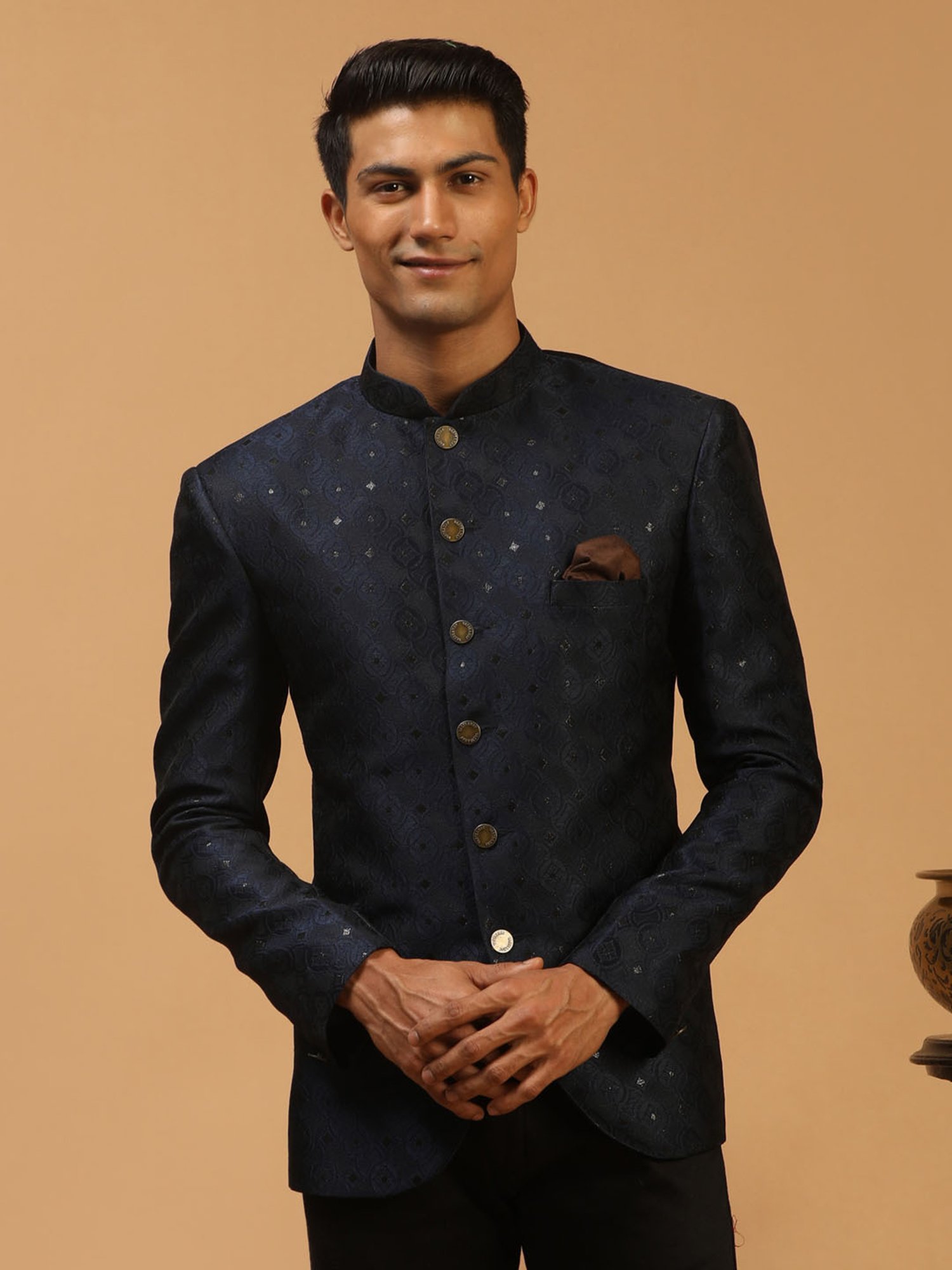 Ethnic blazer for on sale men