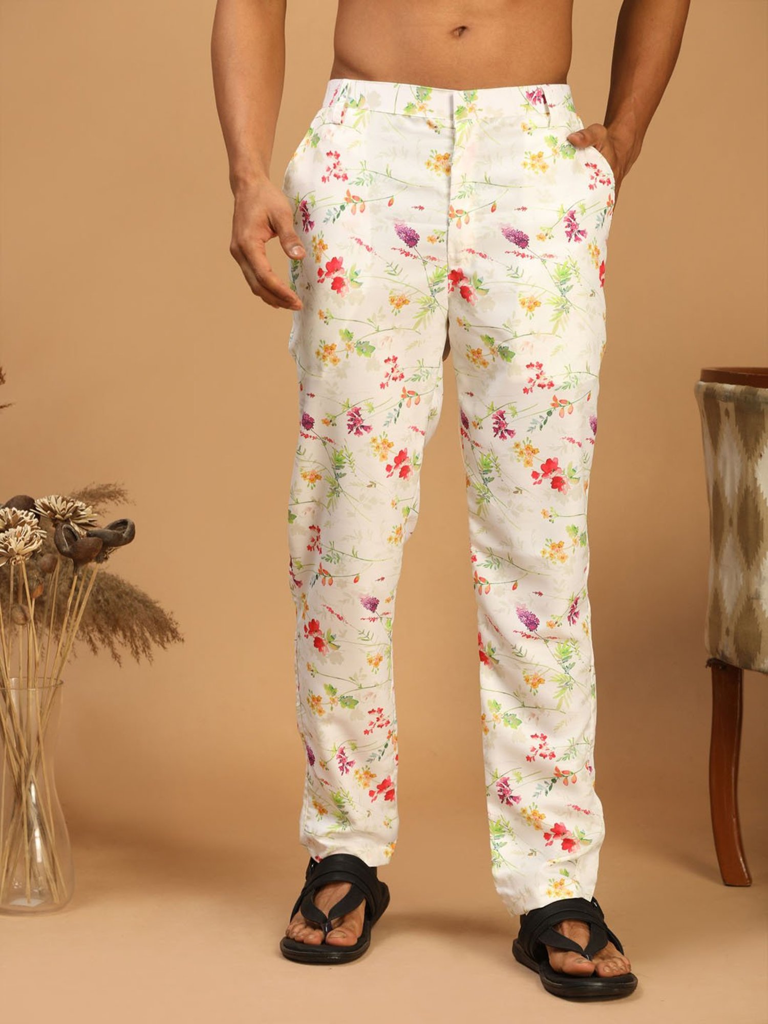 Men's Pajama Pants In Floral Silk by Tom Ford | Coltorti Boutique