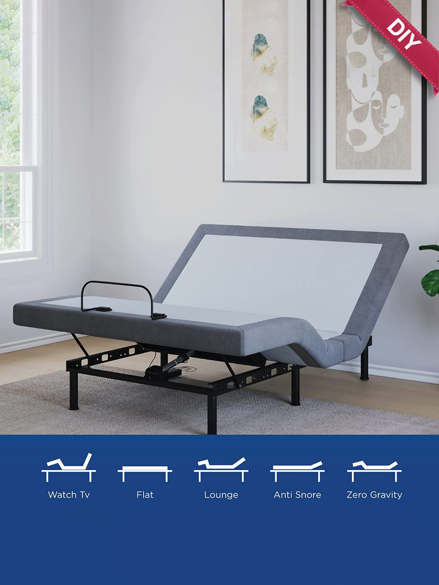 Buy Doctor Dreams by Nilkamal Black & Grey Metal King Matrix Bed