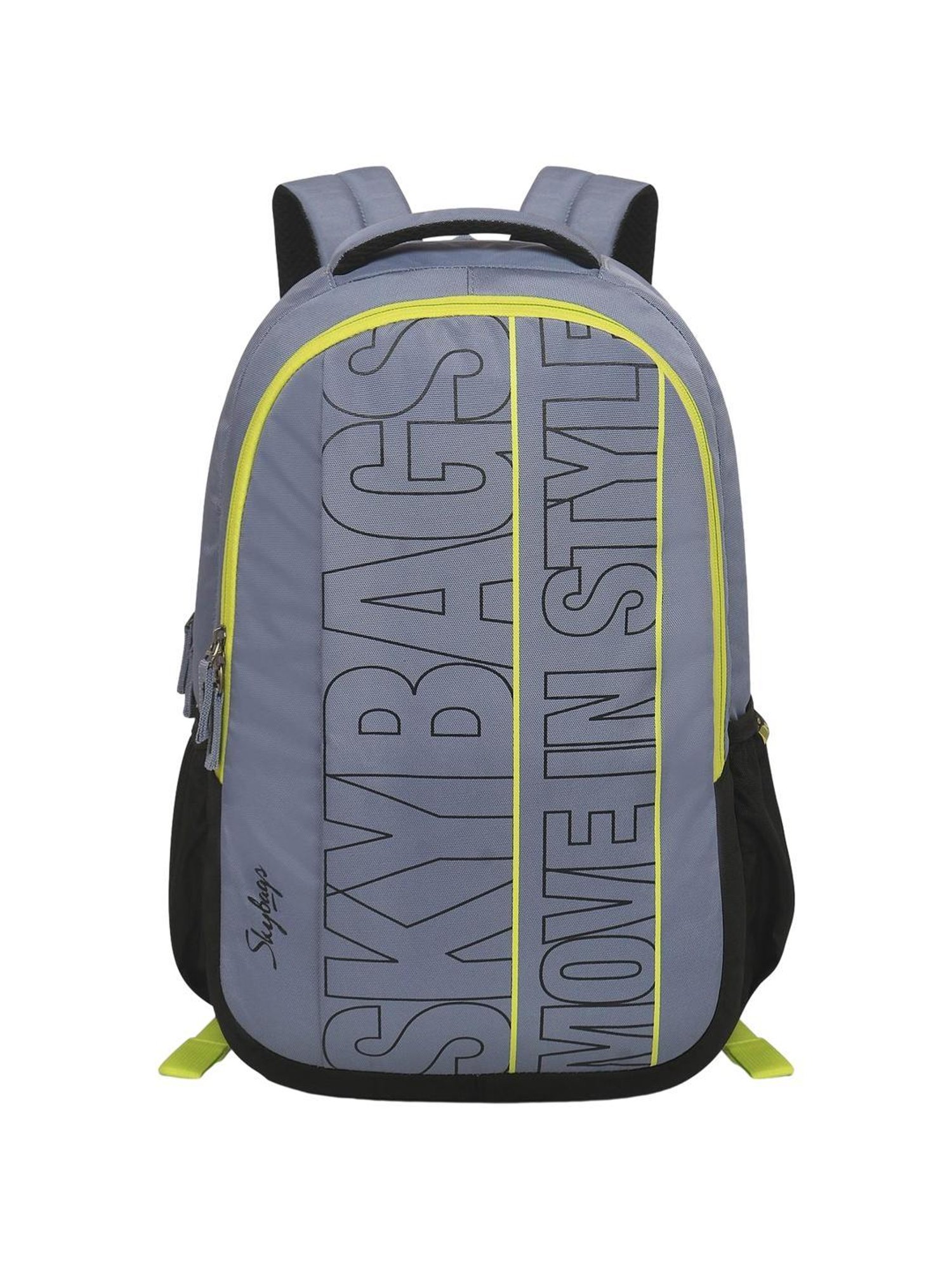 Skybags unisex cheap grey solid backpack