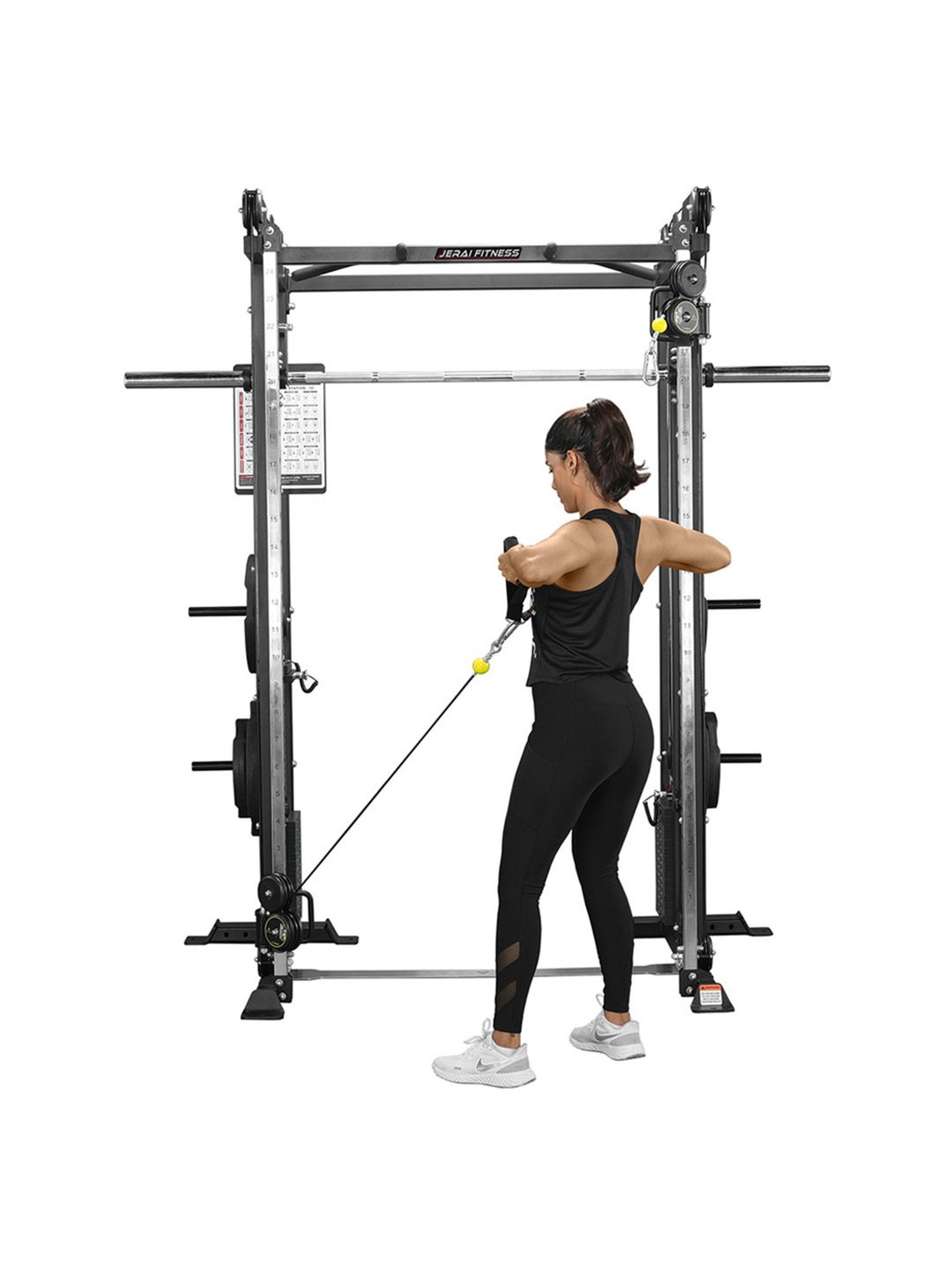 Jerai Fitness JHPTS50 Training Station Black