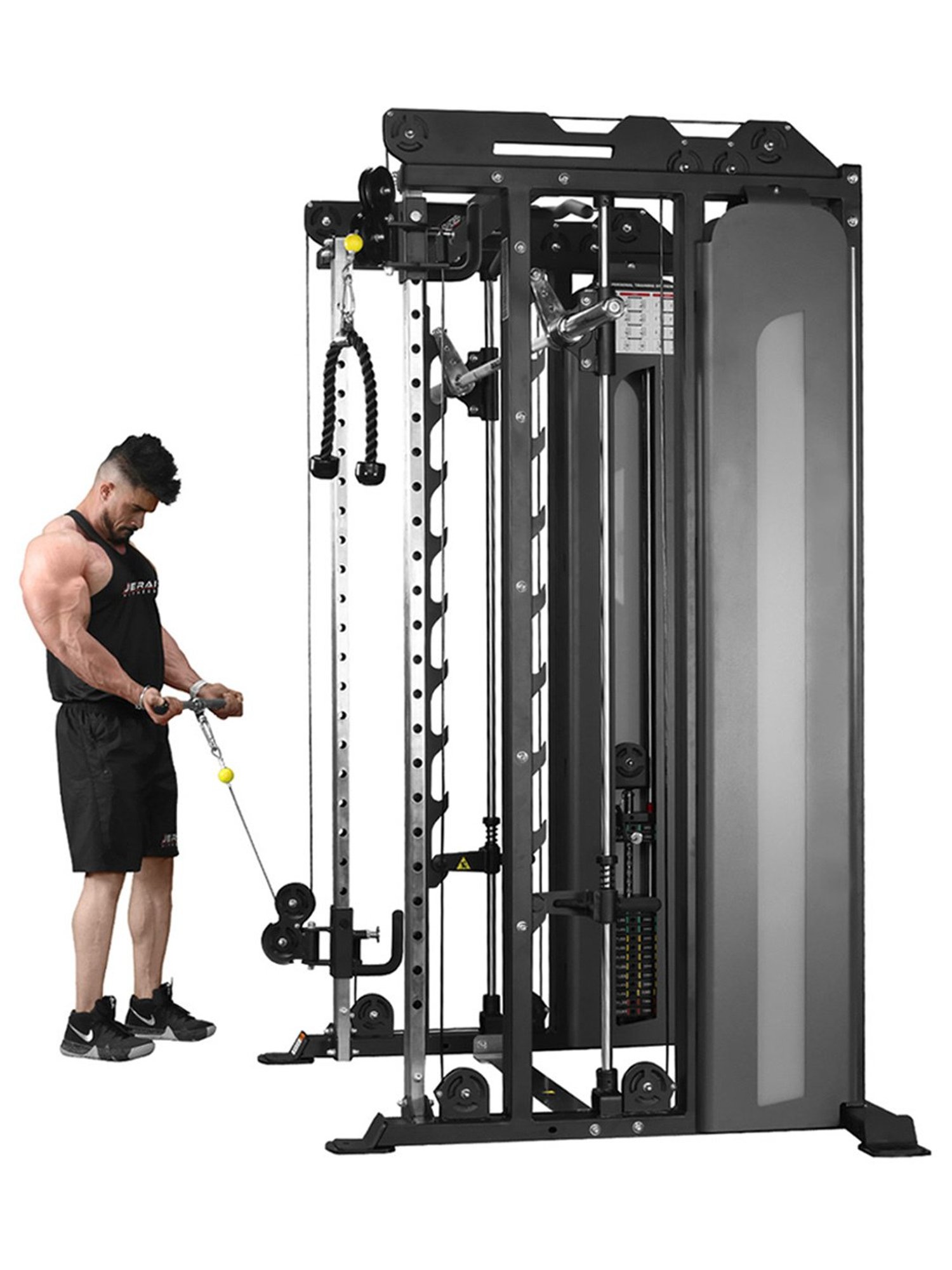 Jerai Fitness JHSPTS Training Station Black