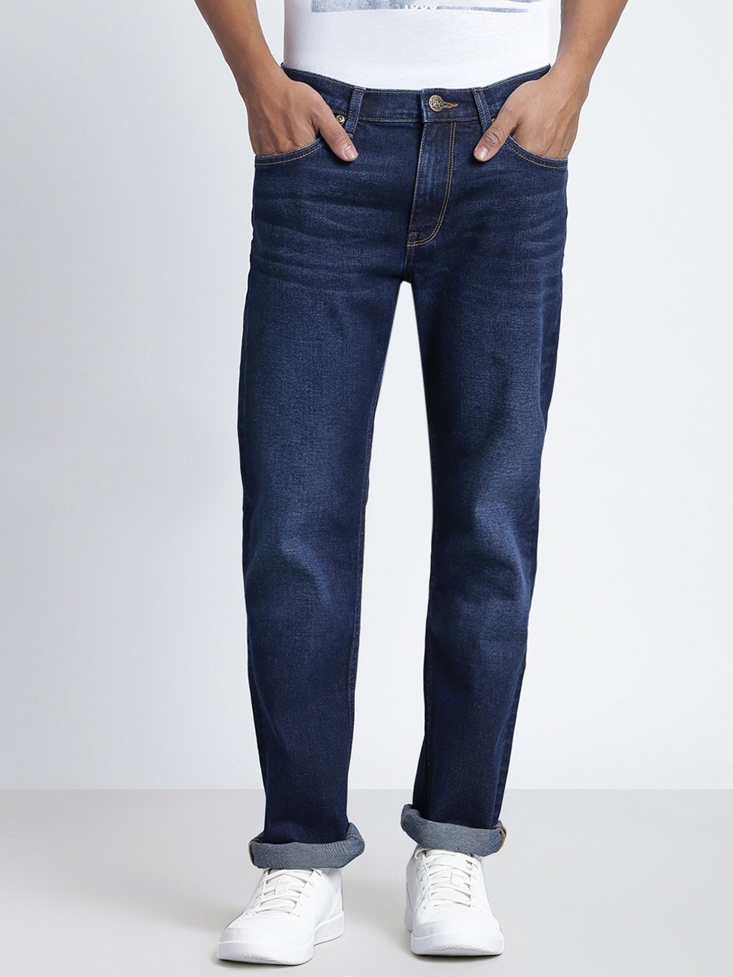 Buy Lee Blue Comfort Fit Jeans for Men Online @ Tata CLiQ