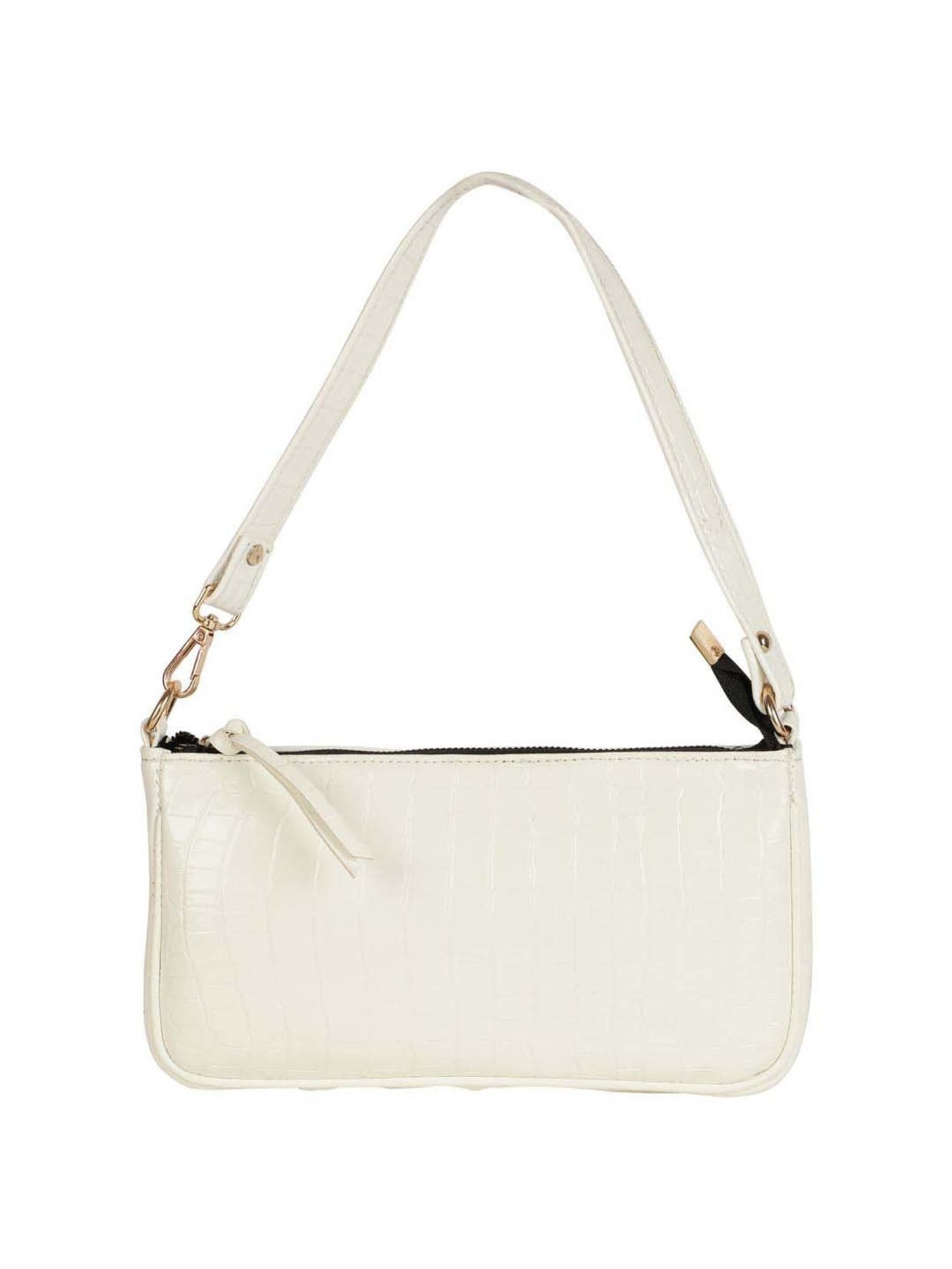 White shoulder bag 90s hot sale