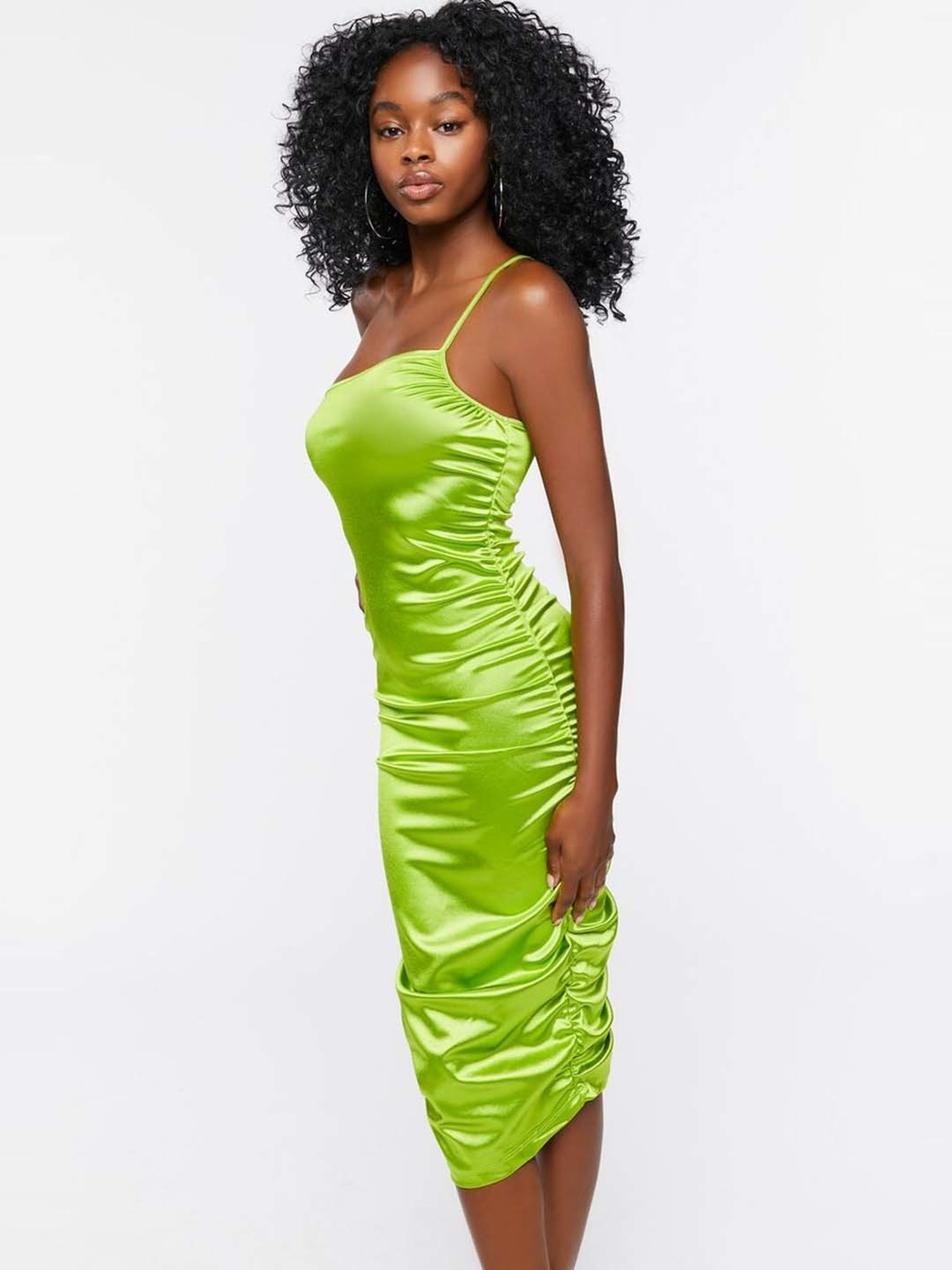 Buy Forever 21 Green Bodycone Dress for Women Online @ Tata CLiQ
