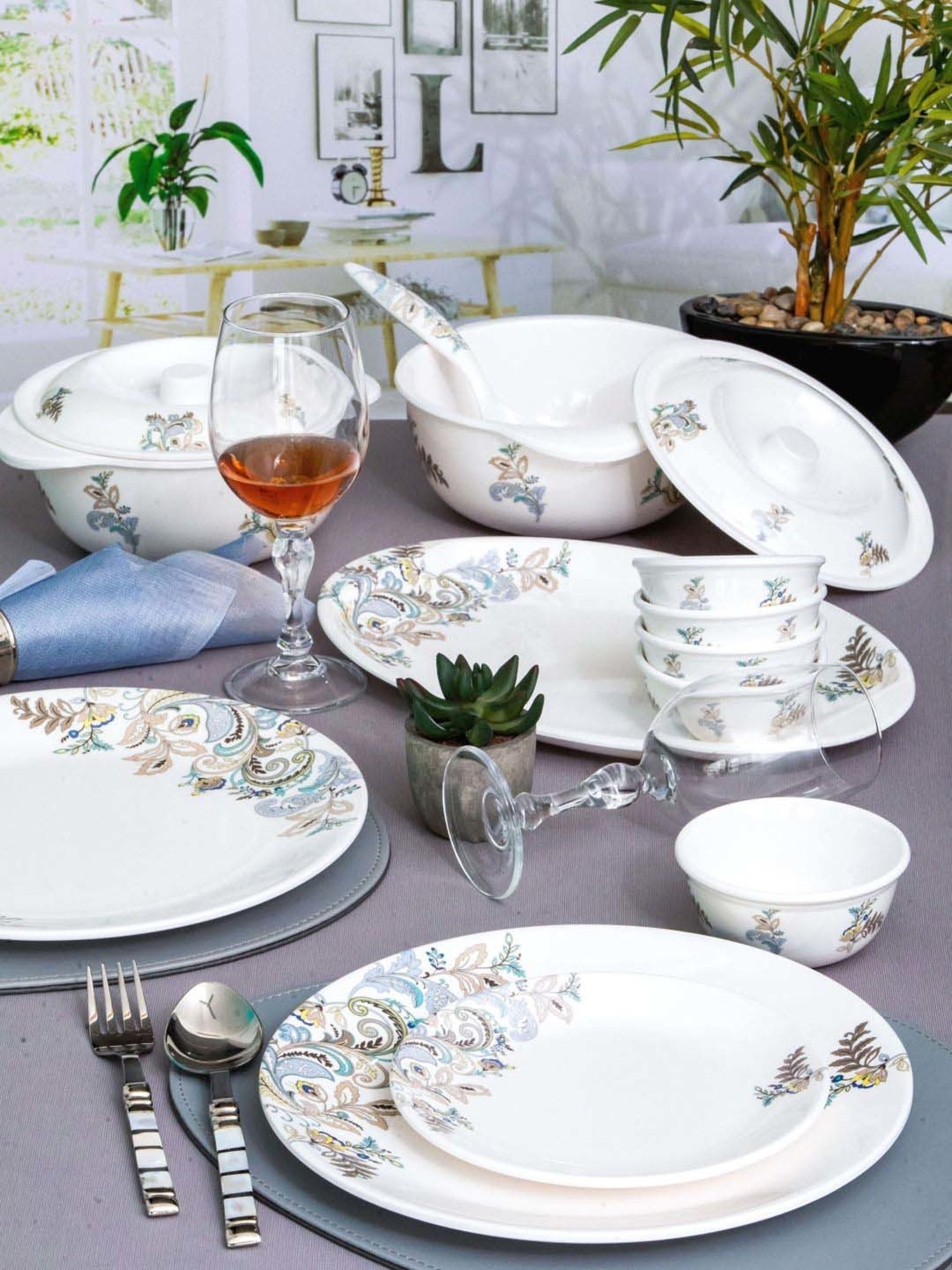 Servewell melamine hotsell dinner set