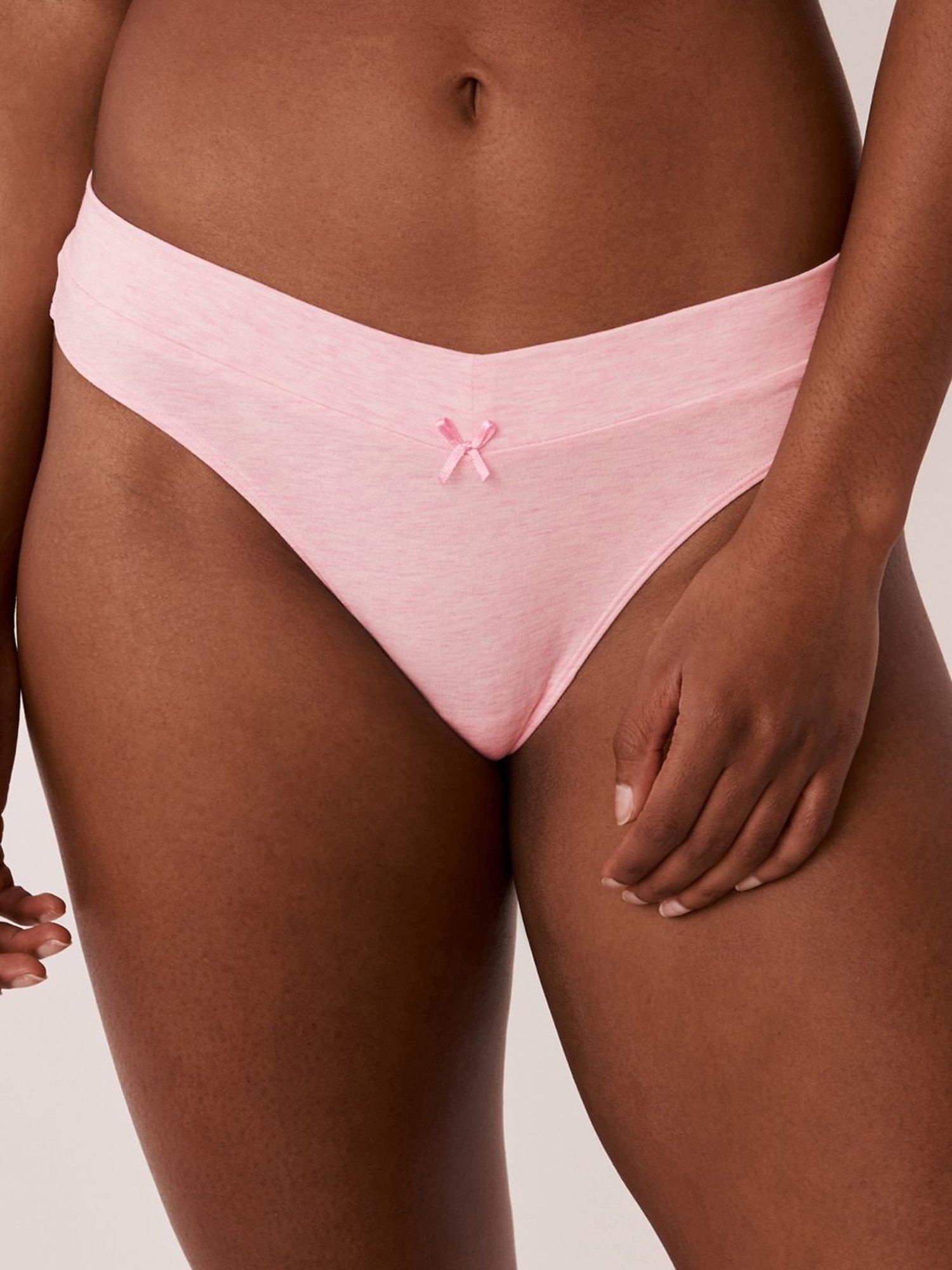 La Vie En Rose Baby Pink Cotton Panty