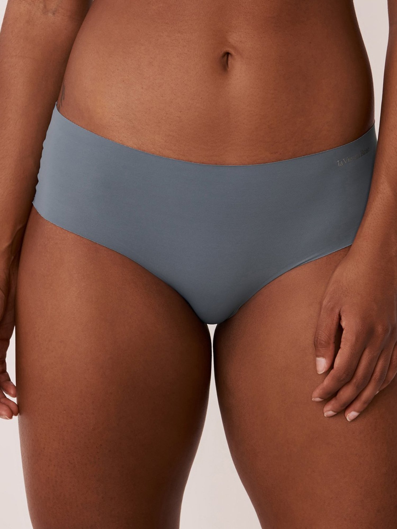 La Vie En Rose Grey Plain Panty