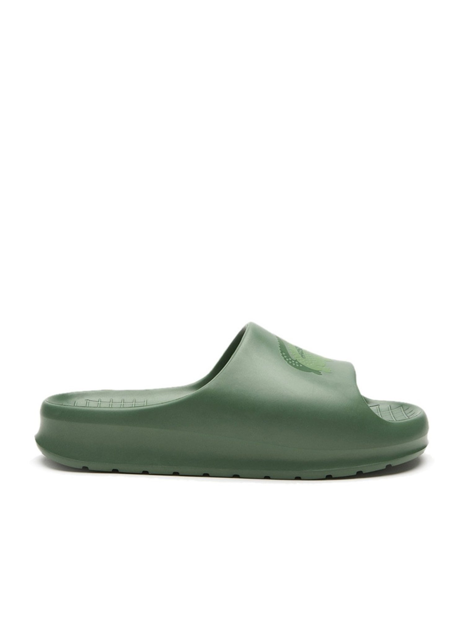 Lacoste slides green new arrivals