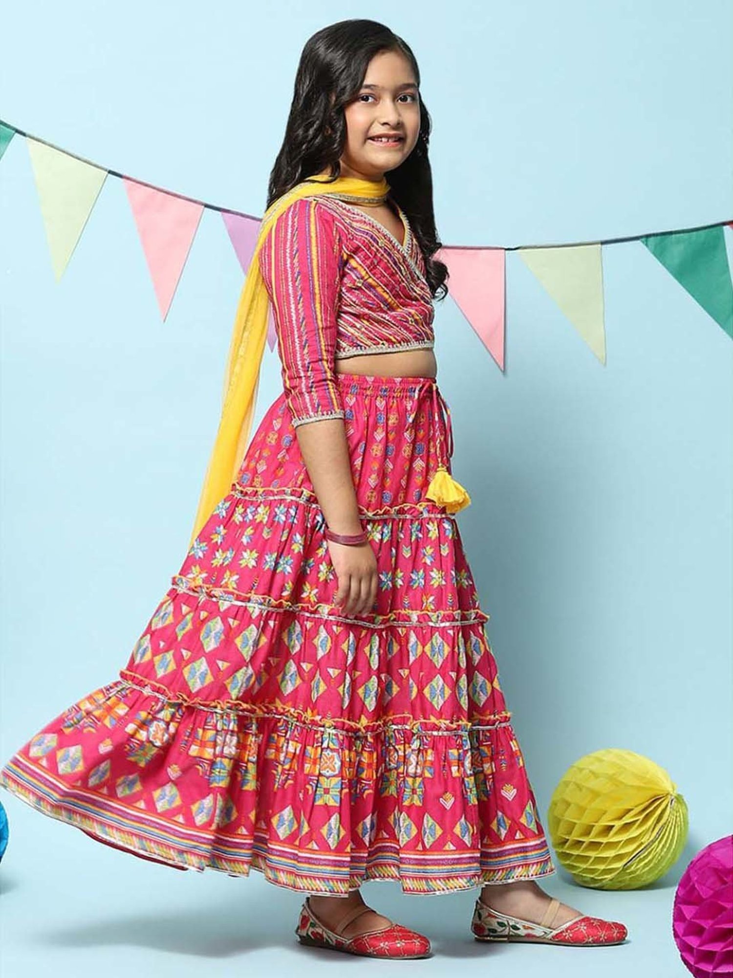 Biba on sale lehenga kids