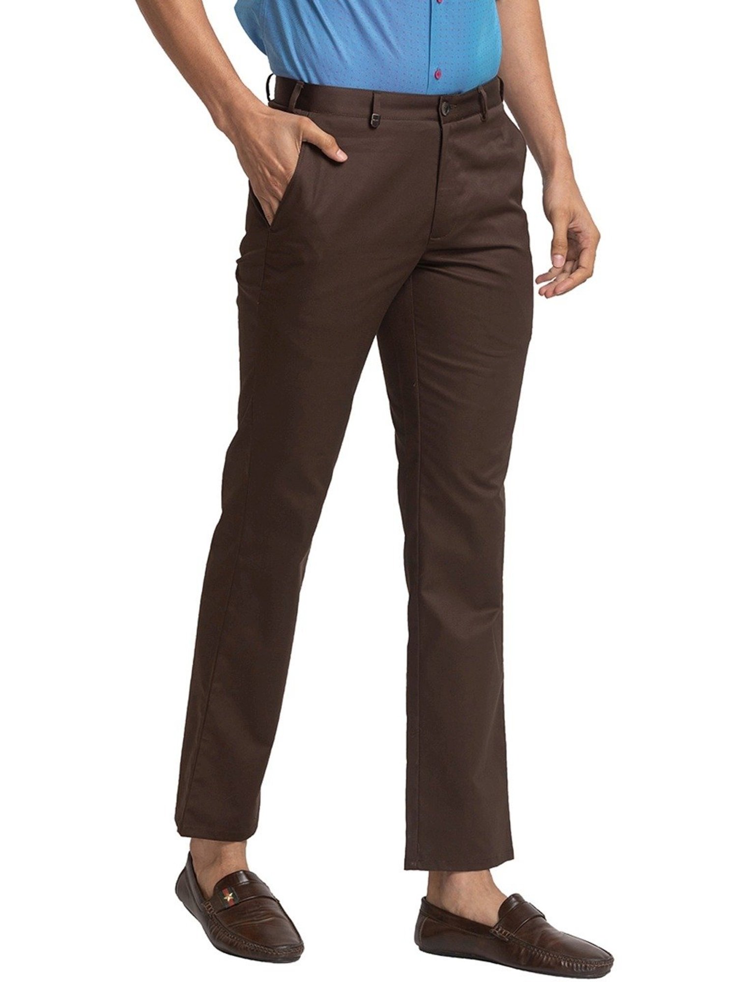 Park Avenue Khaki Slim Fit Formal Trouser 2020 Hotel - Buy Park Avenue  Khaki Slim Fit Formal Trouser 2020 Hotel online in India