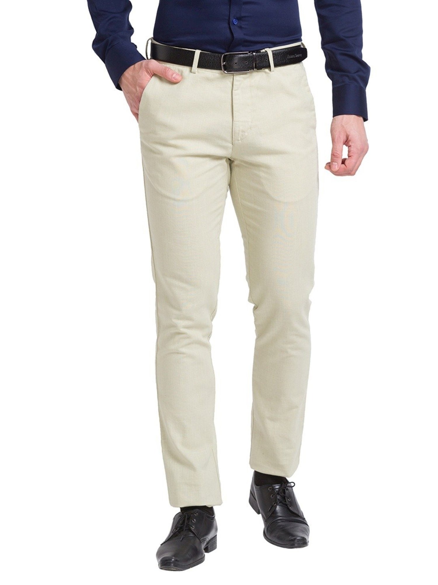 Buy Cantabil Men Grey Trouser online