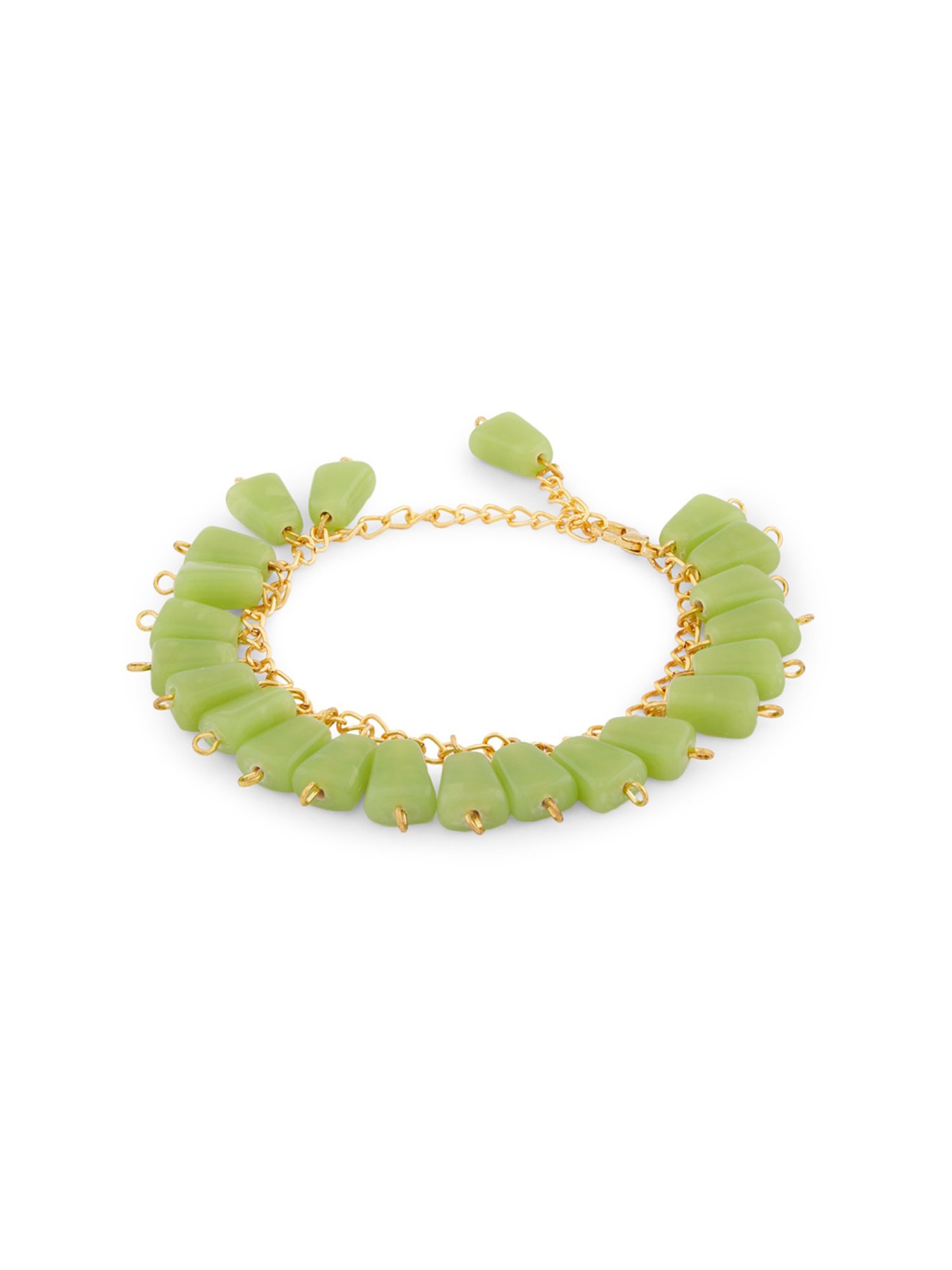 Green Leaf Bracelet | Handcrafted Jewellery – Dori