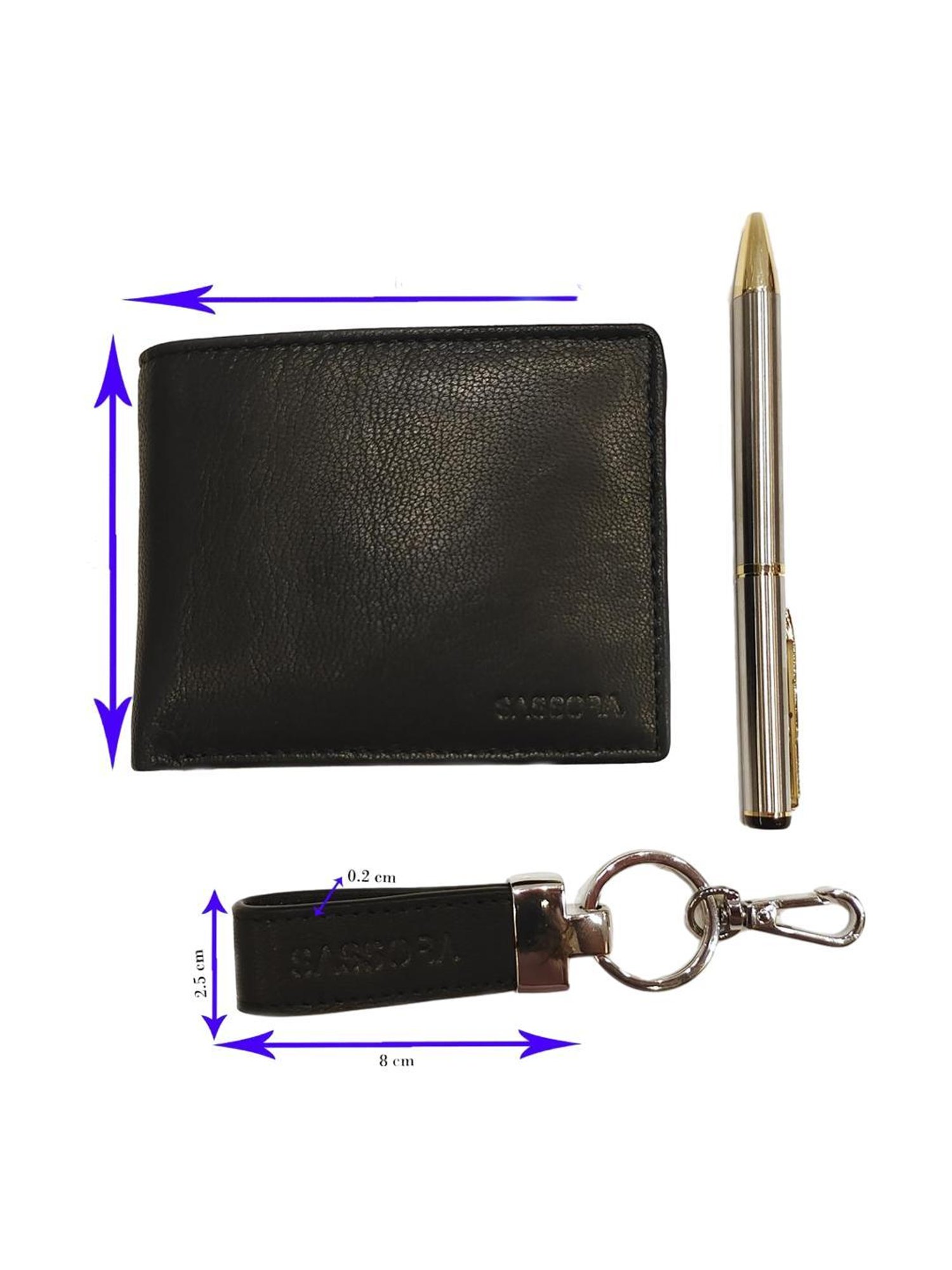 Cell Phone Wallet and Keychain Set