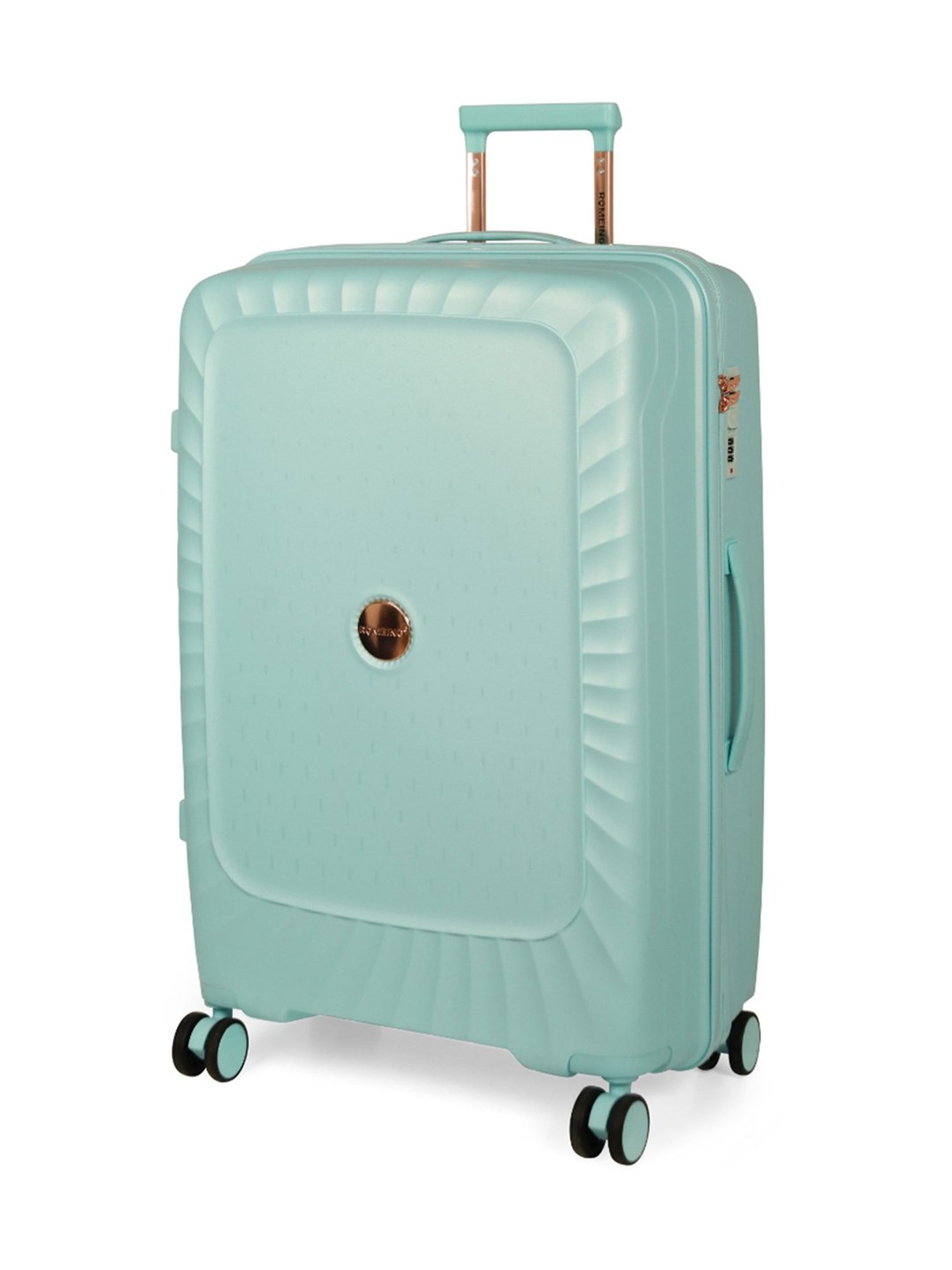 Buy Romeing Siena Rose Gold Polycarbonate Hard Cabin Trolley 48 cm Online  At Best Price @ Tata CLiQ