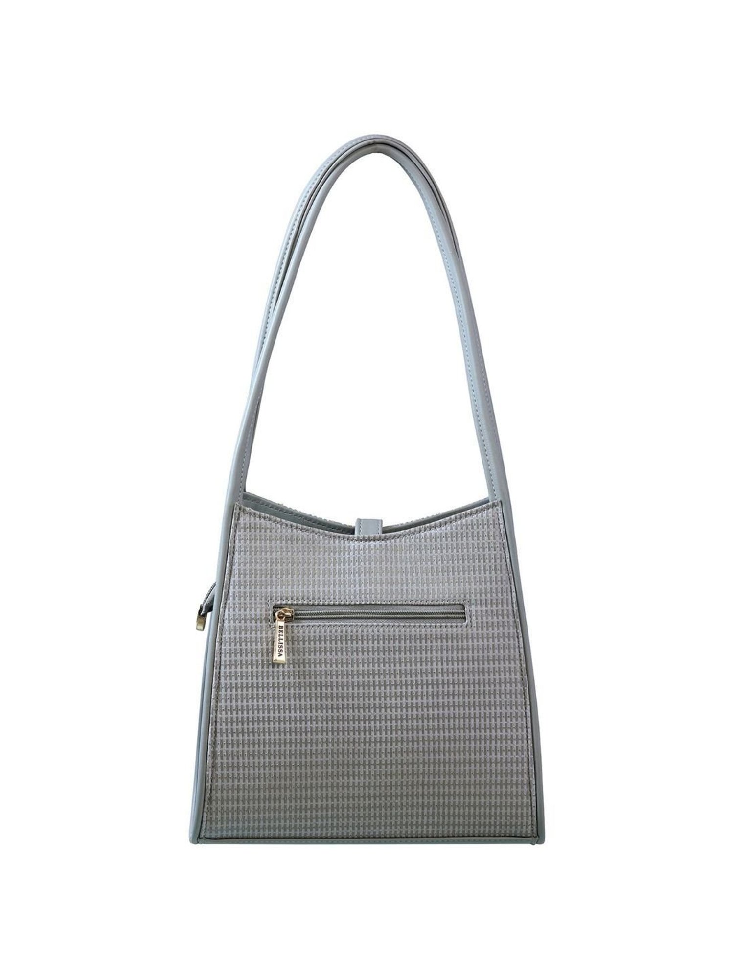 Buy Bellissa Grey Checks Medium Mini Box Shoulder Handbag Online At Best  Price @ Tata CLiQ