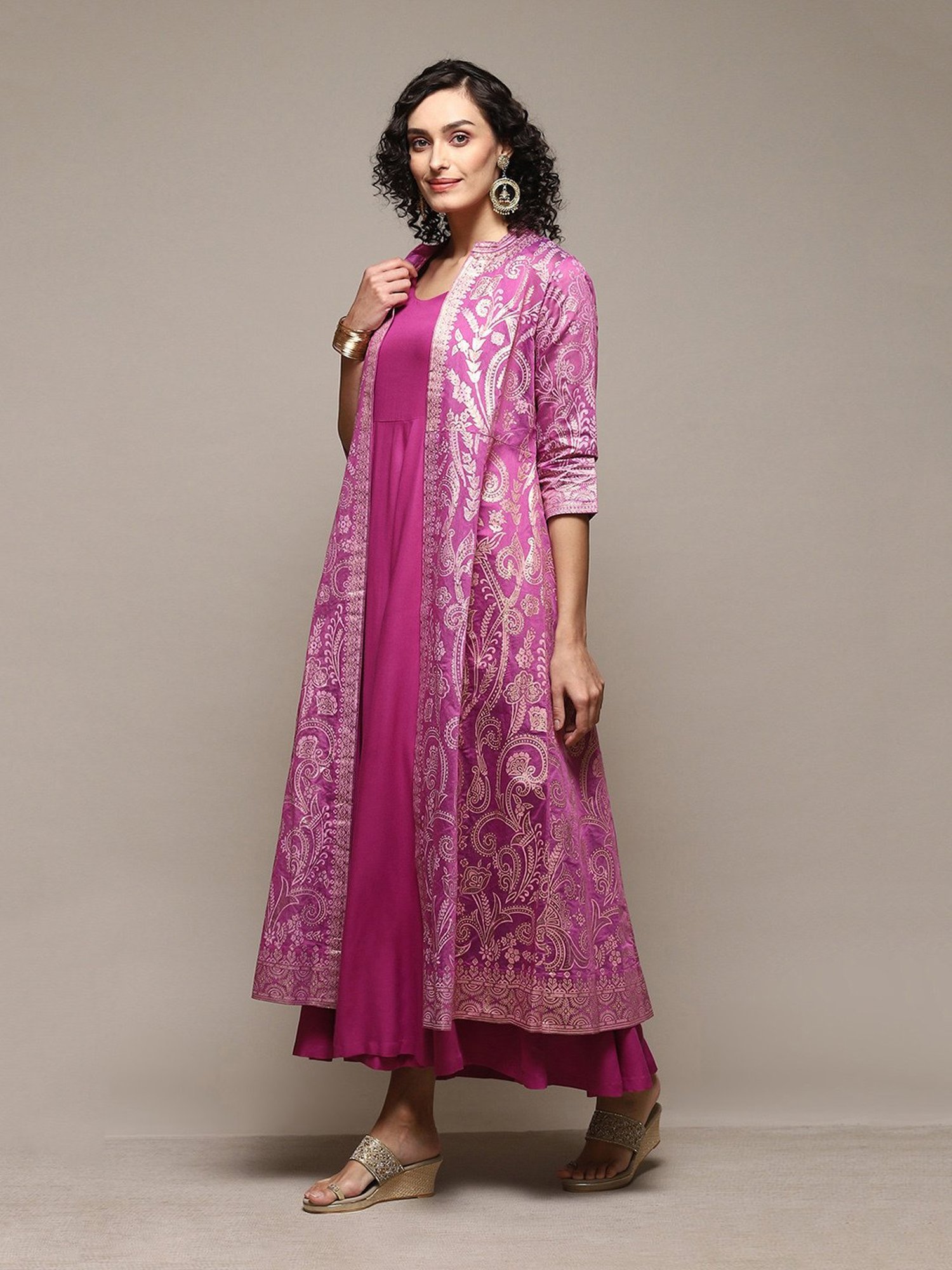 Buy Indigo Kurtas for Women by Biba Online | Ajio.com