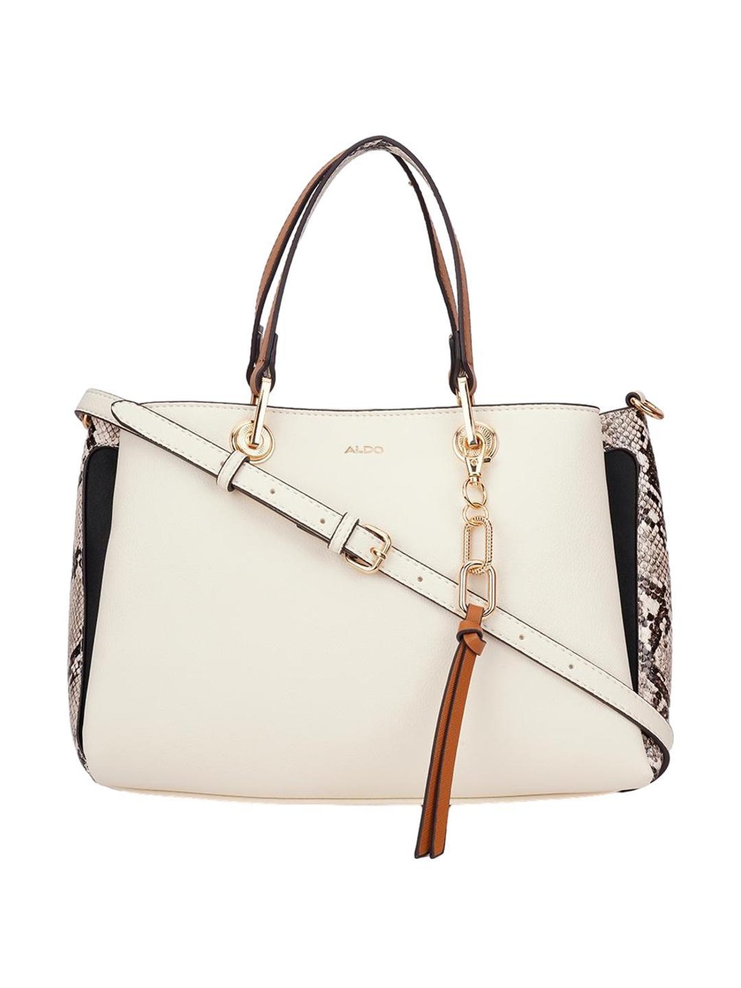 Buy ALDO Women White Handbag White Online @ Best Price in India