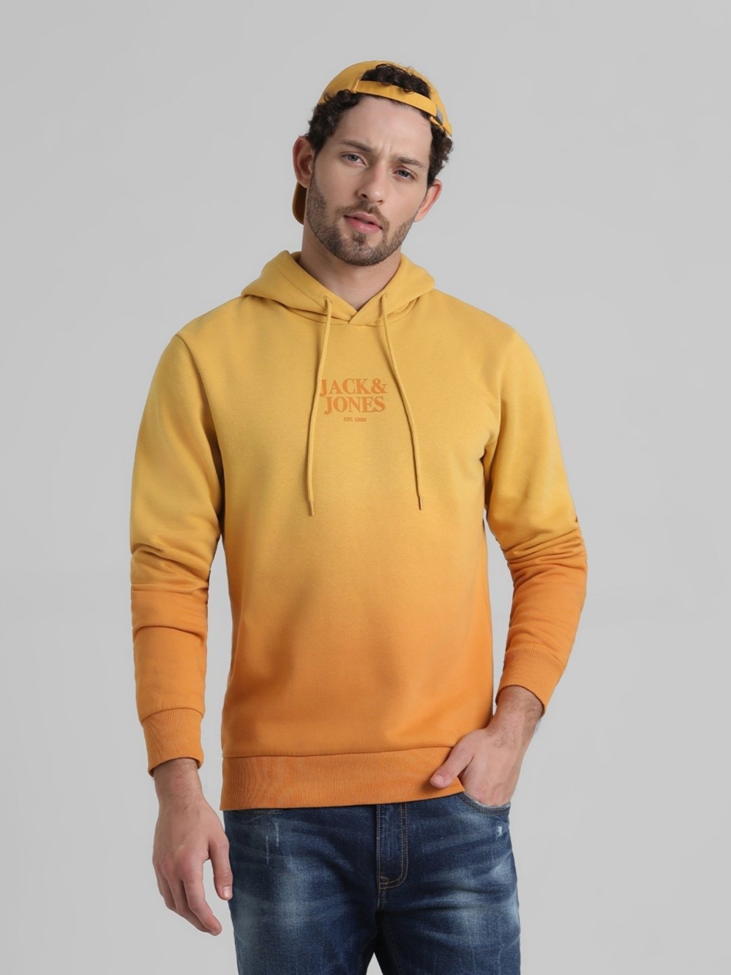 Jack and discount jones yellow hoodie