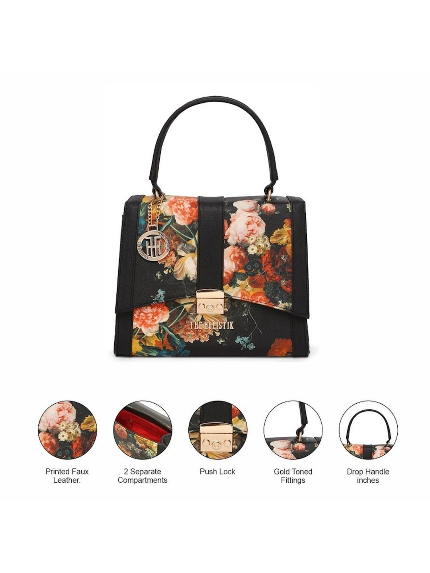 Buy Styli Brown Printed Tote Bag at Best Price @ Tata CLiQ