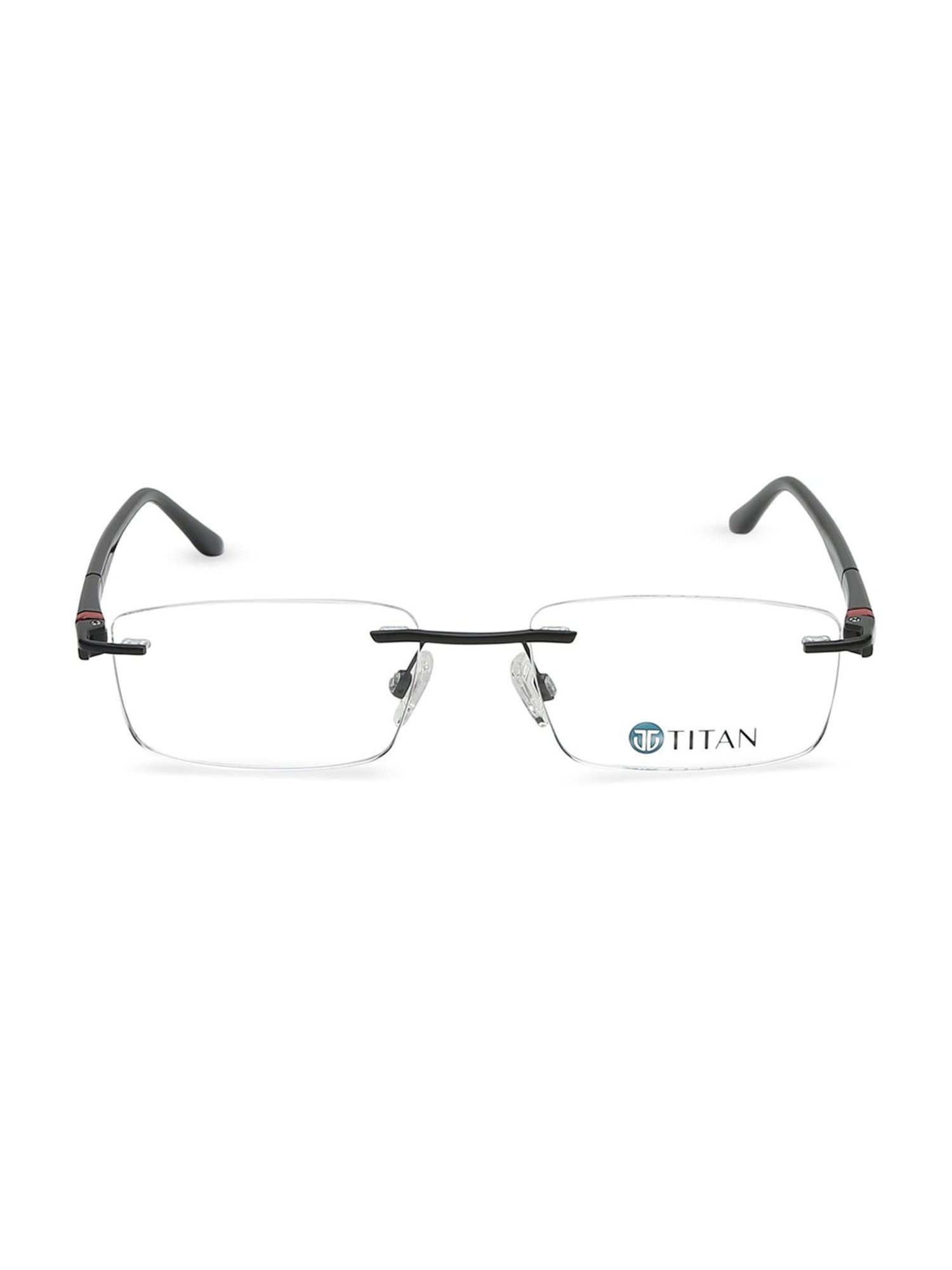 Eyeglass Frames Titan Eye Sunglasses Collection Black Square