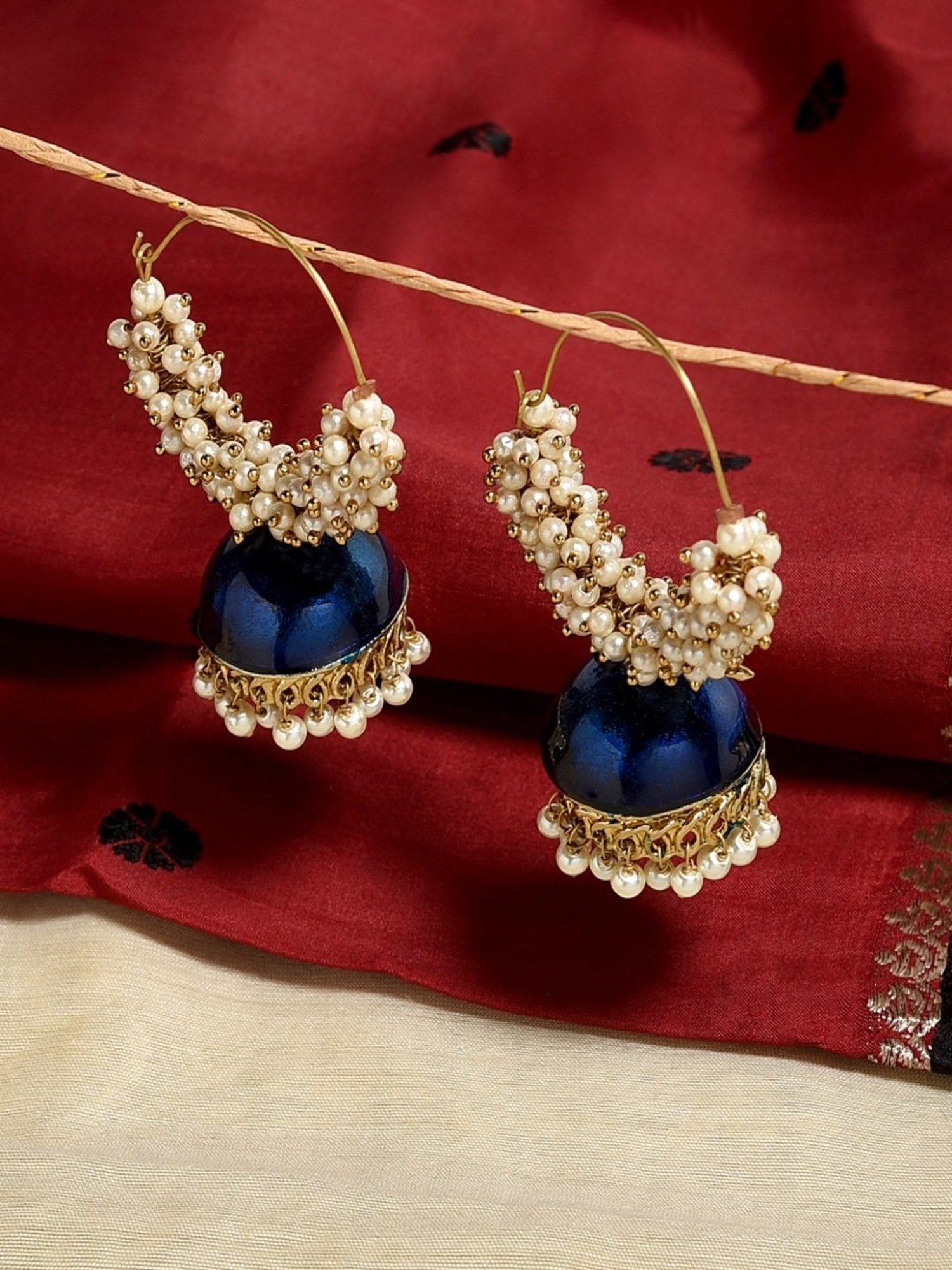 アクセサリー ALL BLUES PEARL EARRING All Blues™︎ Pearl earrings mediumシルバーピアス