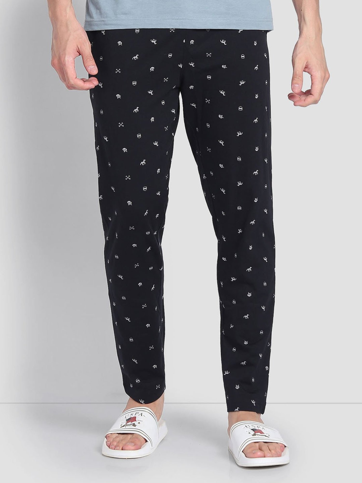 Ralph lauren pyjama bottoms all over print hot sale