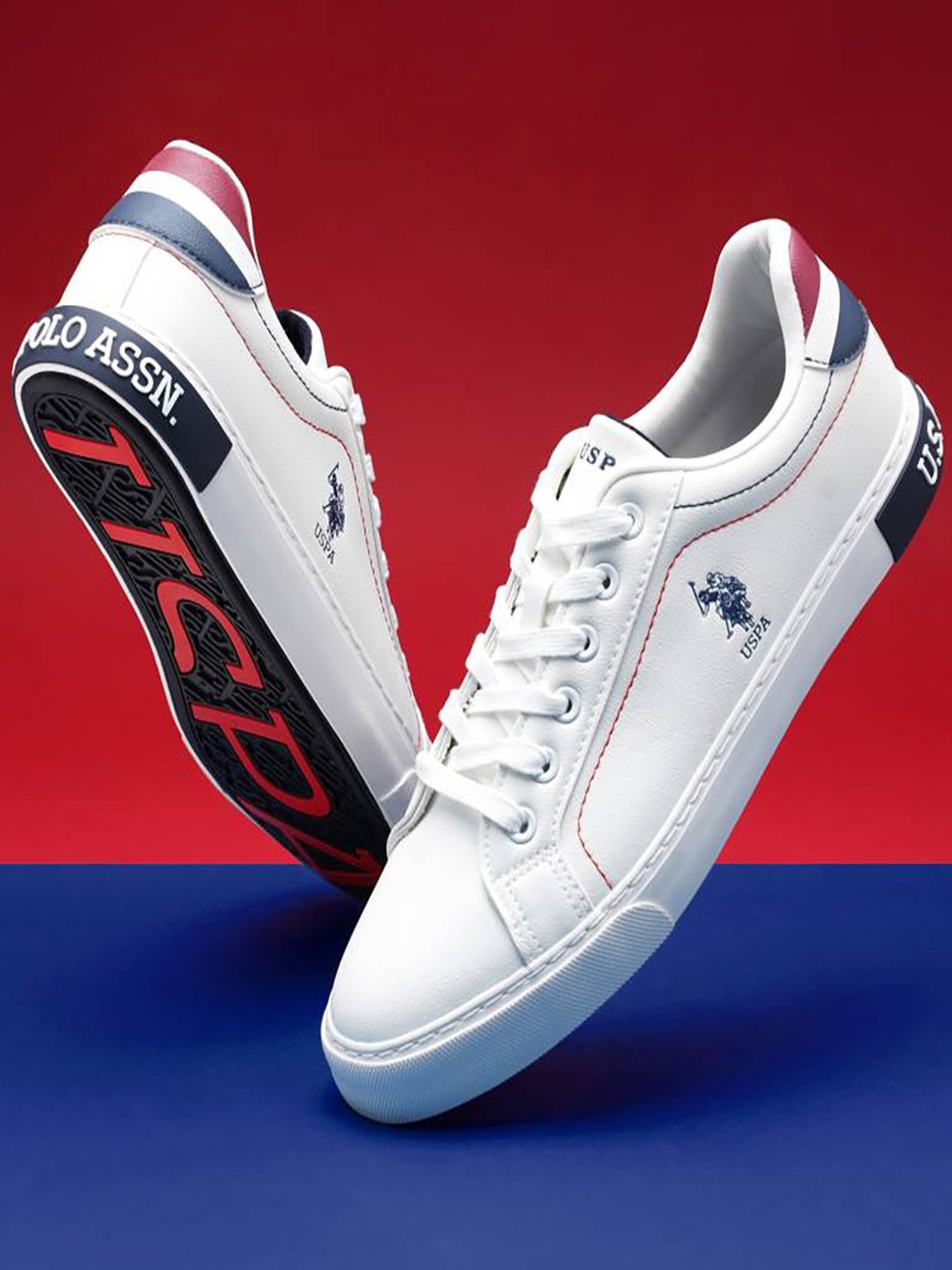 Buy U.S. POLO ASSN. Mens CREGON MULTI2 Sneaker - 6 UK (2FD21478MU2) at  Amazon.in