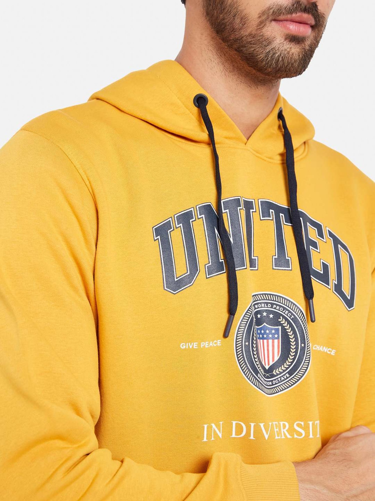 Octave yellow sweatshirt best sale