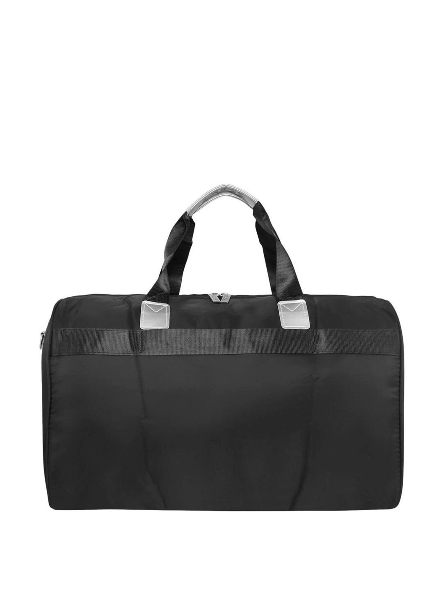 Khadim Black Duffel Bag for Men
