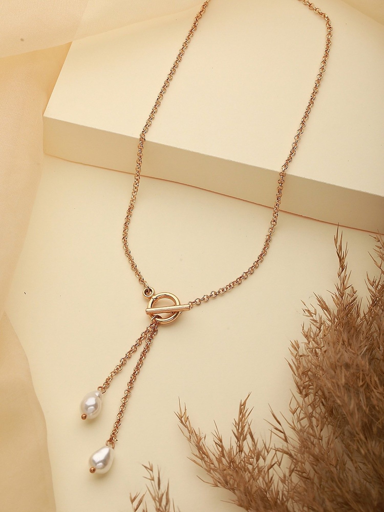 Hallmark Diamonds Interlocking Hearts Necklace 1/20 ct tw Sterling Silver &  10K Rose Gold 18