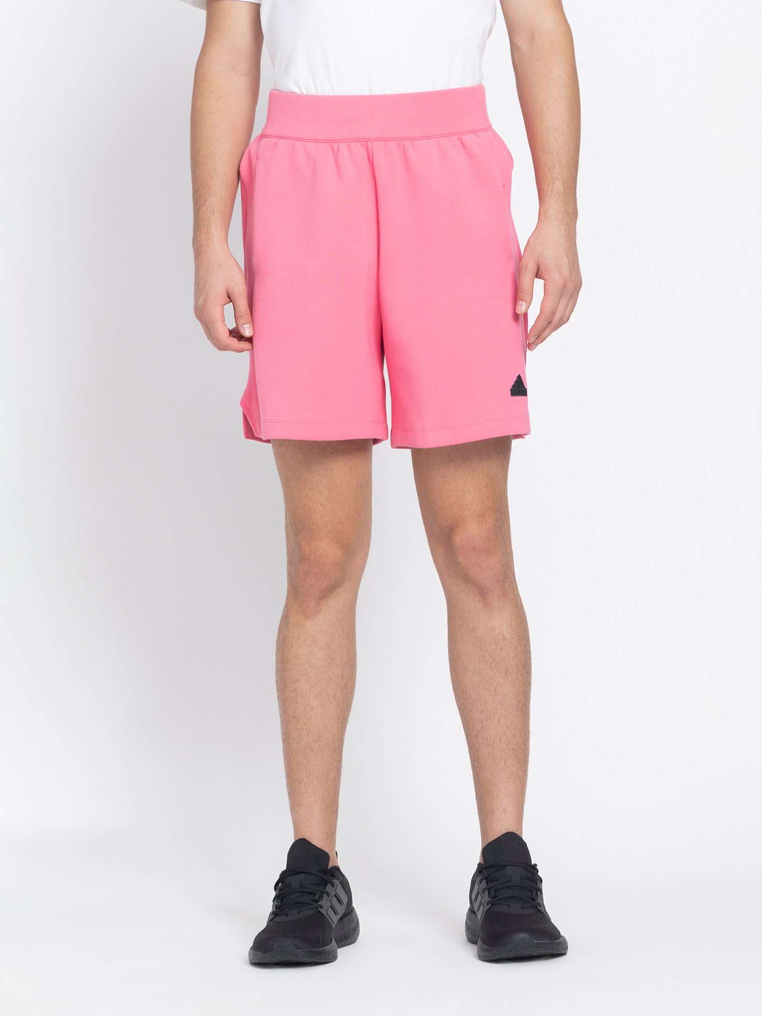 Buy adidas Z.N.E. PREMIUM Pink Regular Fit Sports Shorts for Men's