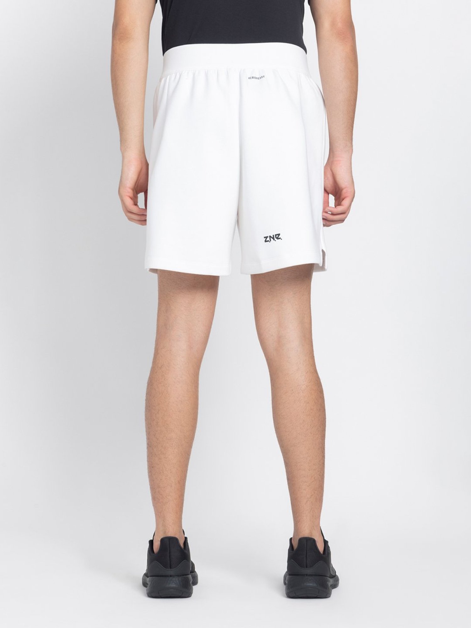 Buy adidas Z.N.E. PREMIUM White Regular Fit Sports Shorts for
