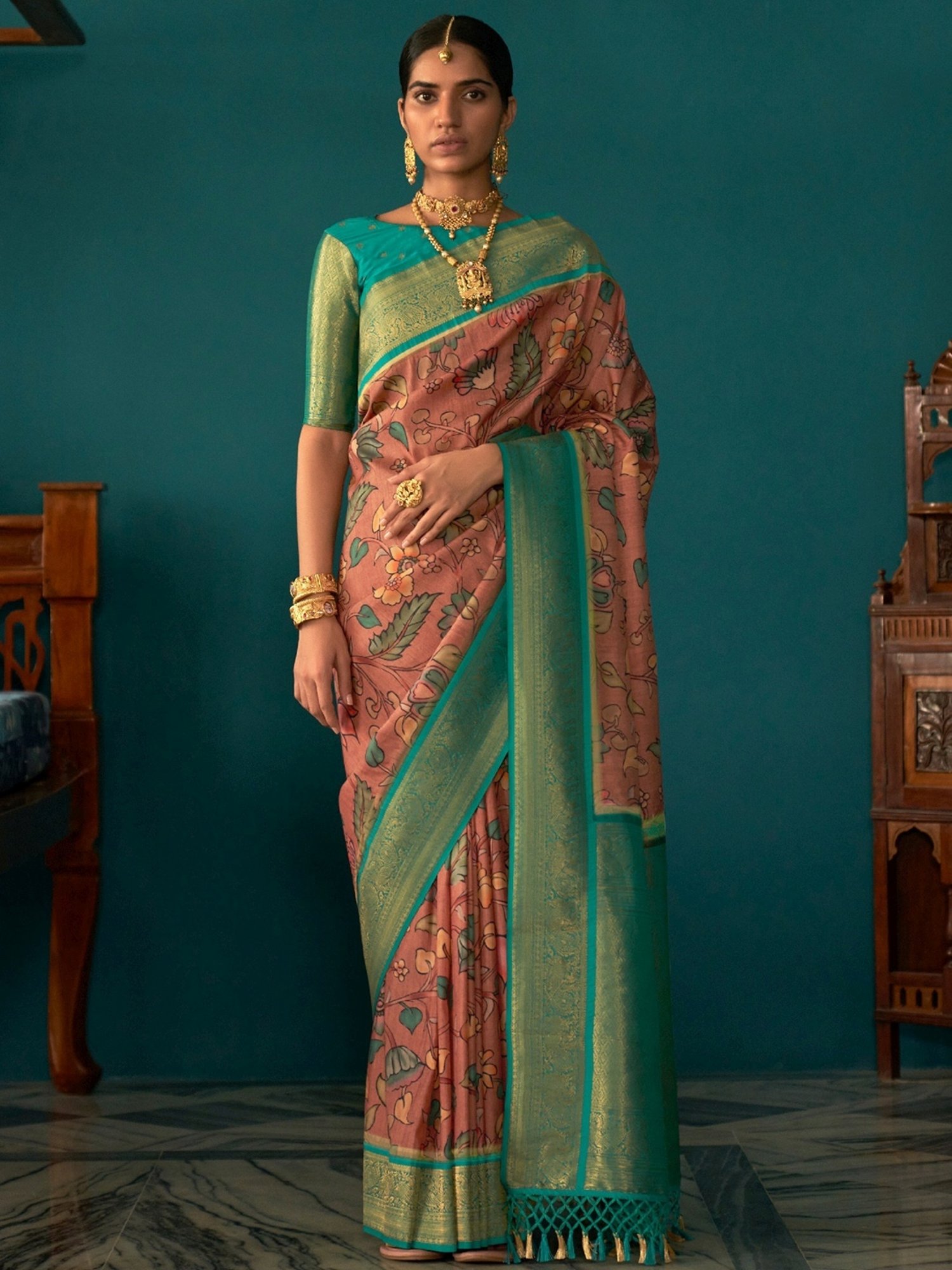 Traditional South Indian Silk Sarees | Singhania's – Page 3